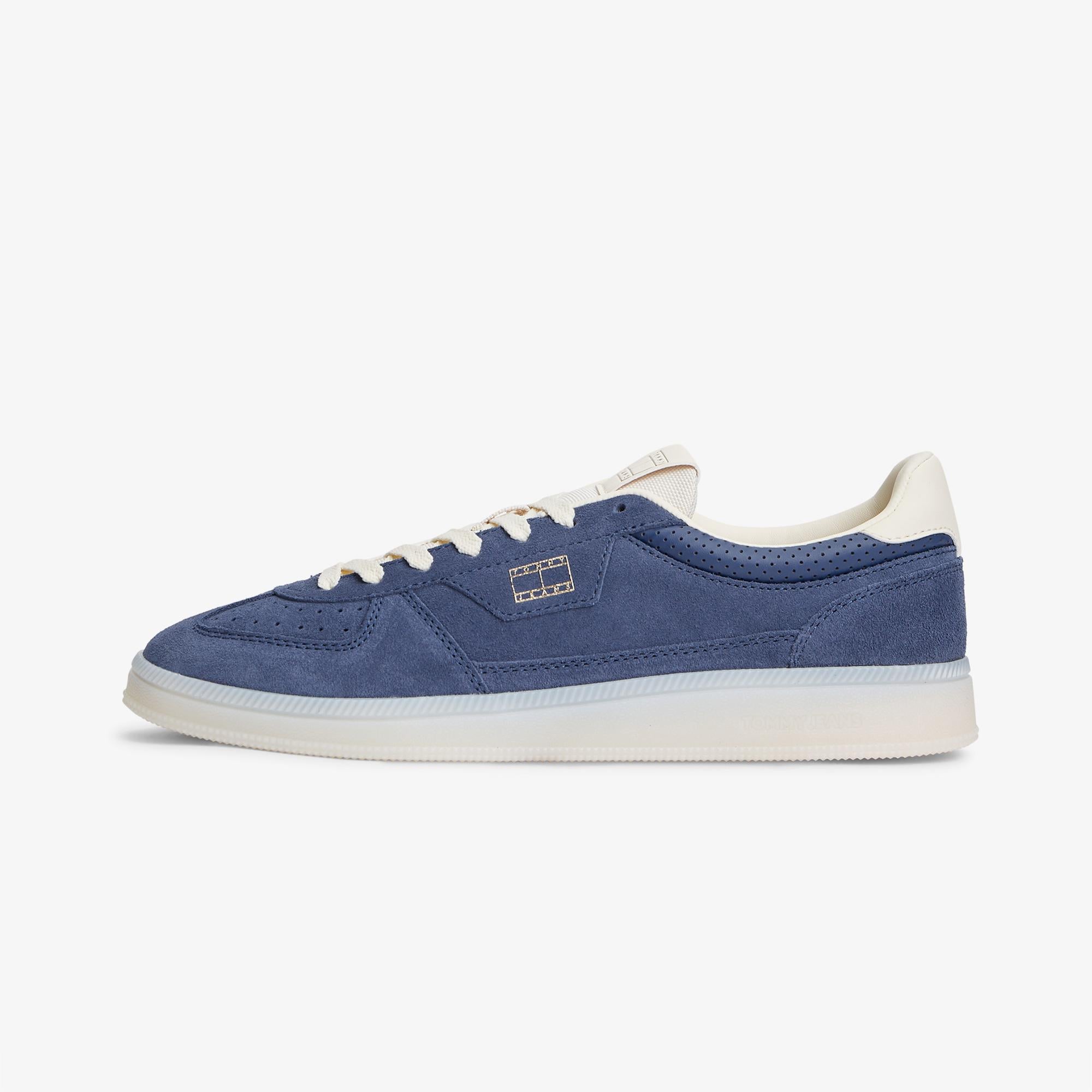 Tommy Hilfiger The Greenwich Edge Suede Erkek Mavi Spor Ayakkabı