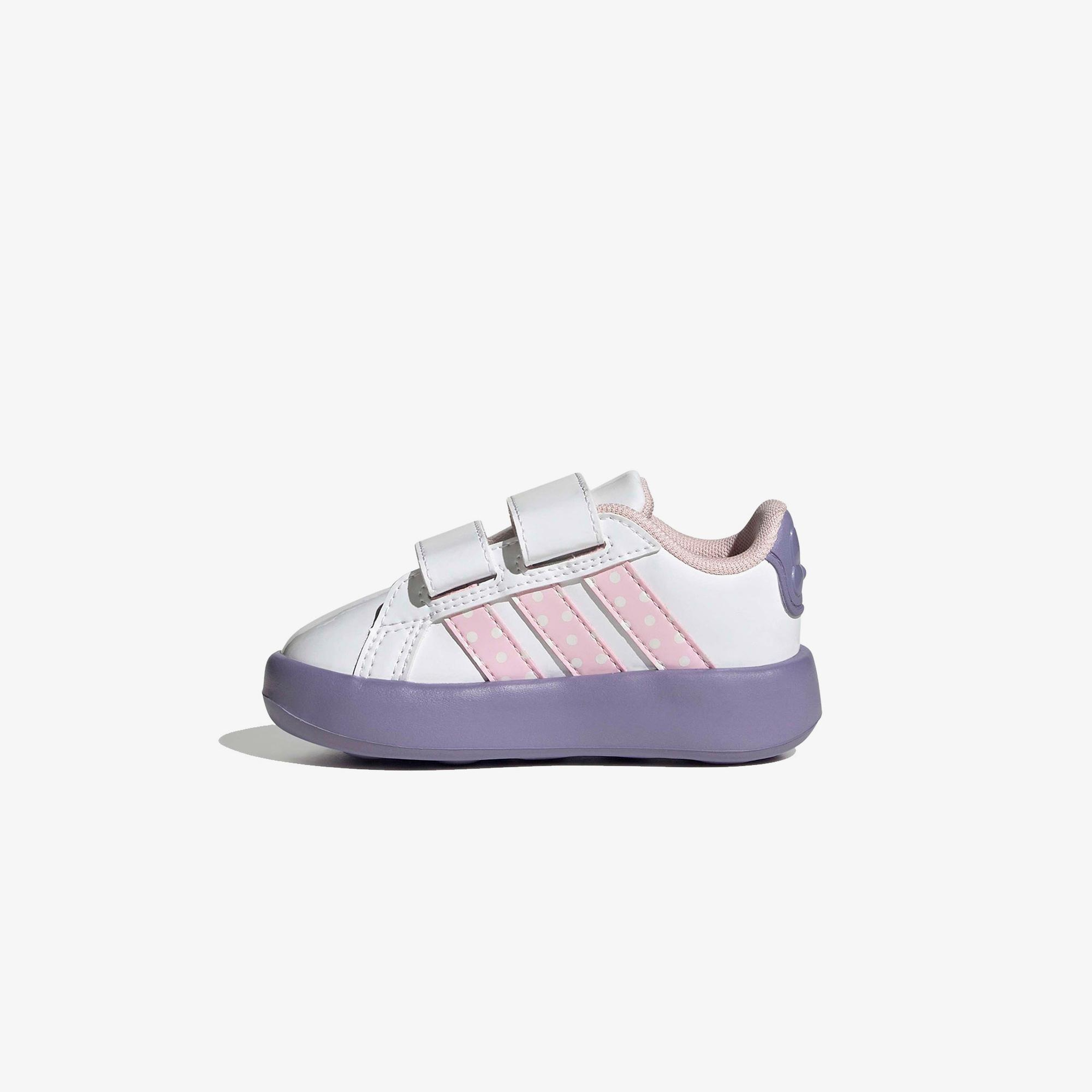 adidas Grand Court Minnie Comfort Çocuk Beyaz Spor Ayakkabı