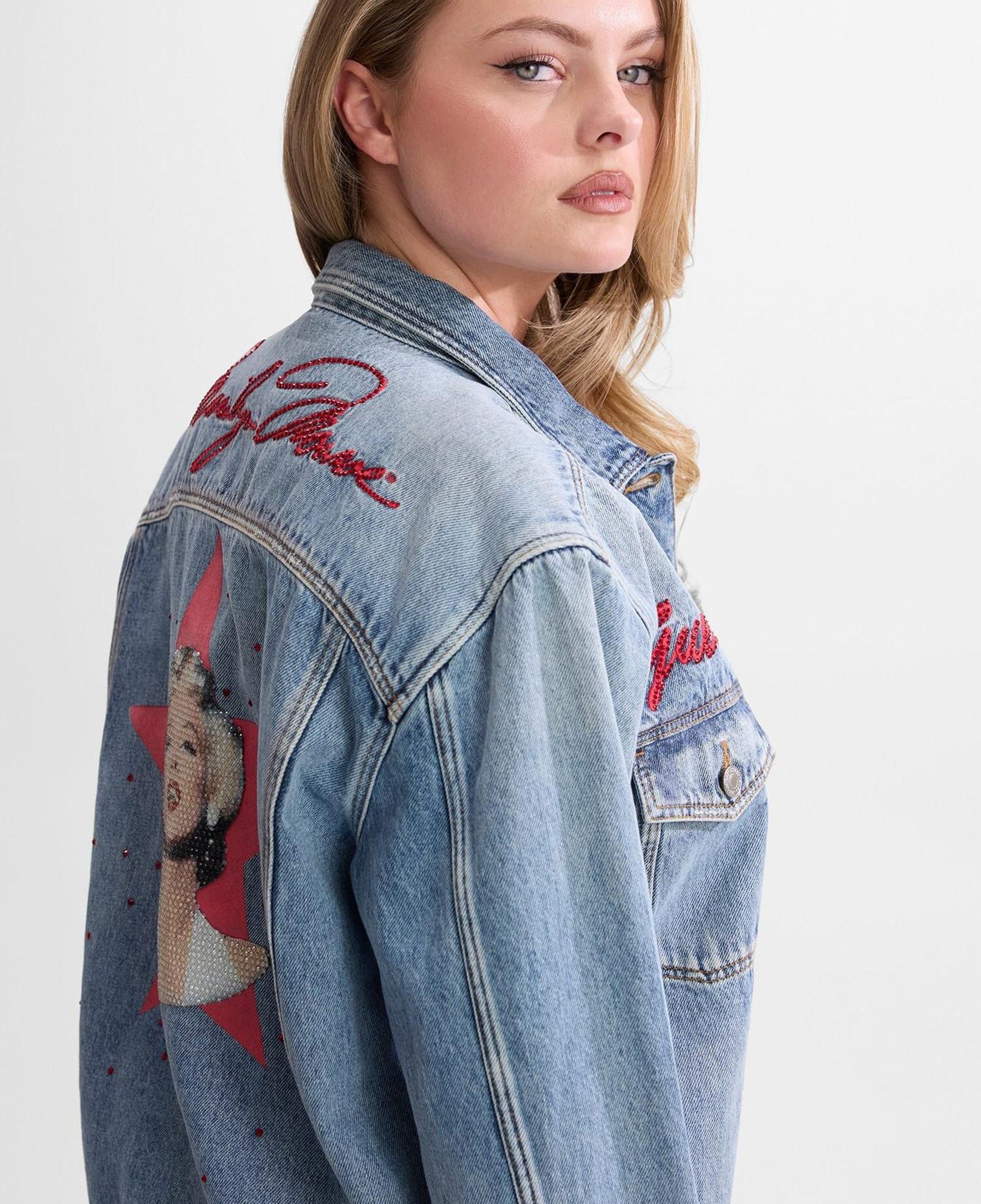 Marilyn Monroe Denim Ceket