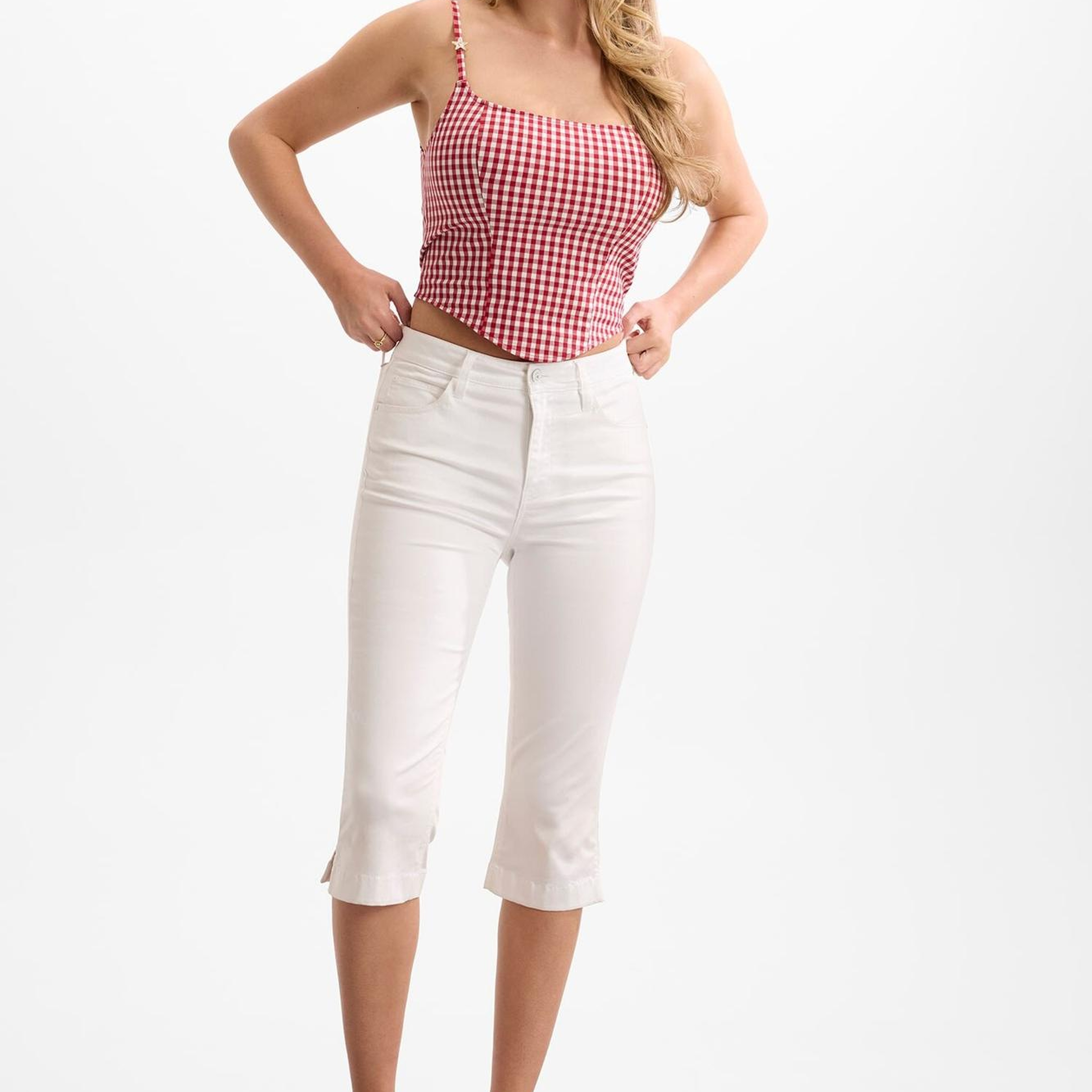 Marilyn Gingham Büstiyer