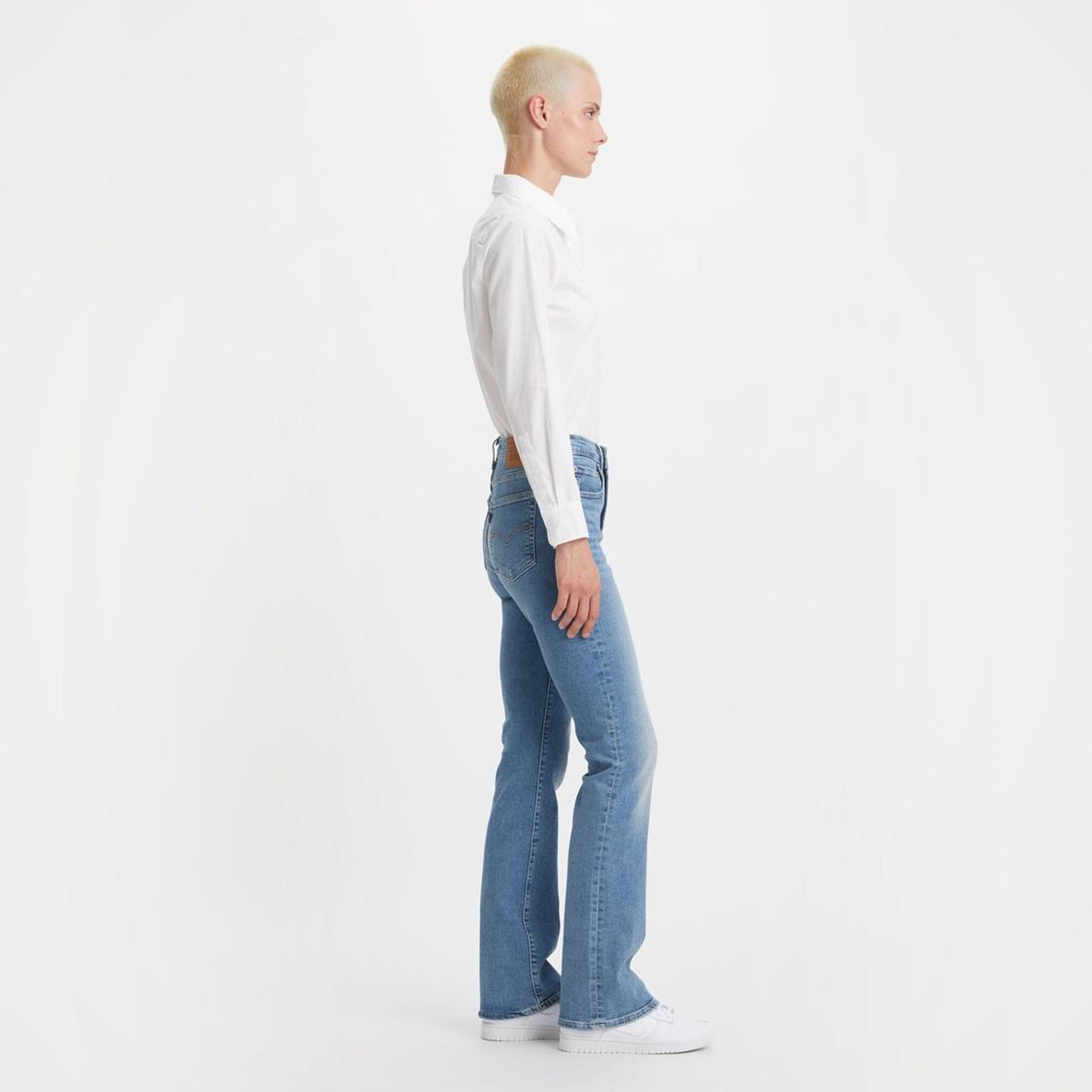 725™ High Rise Bootcut Kadın Jean Pantolon - Light Indigo Worn In