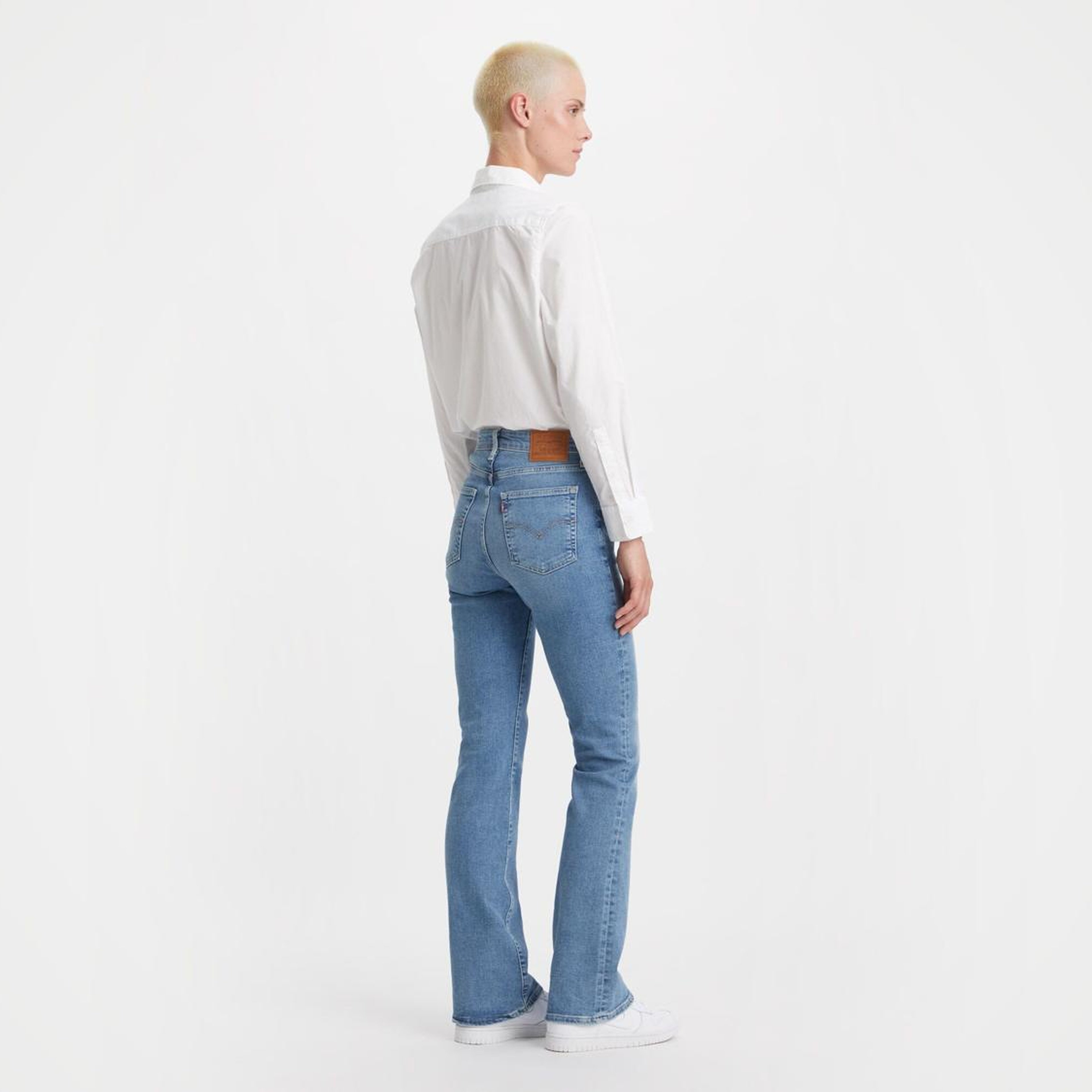 725™ High Rise Bootcut Kadın Jean Pantolon - Light Indigo Worn In