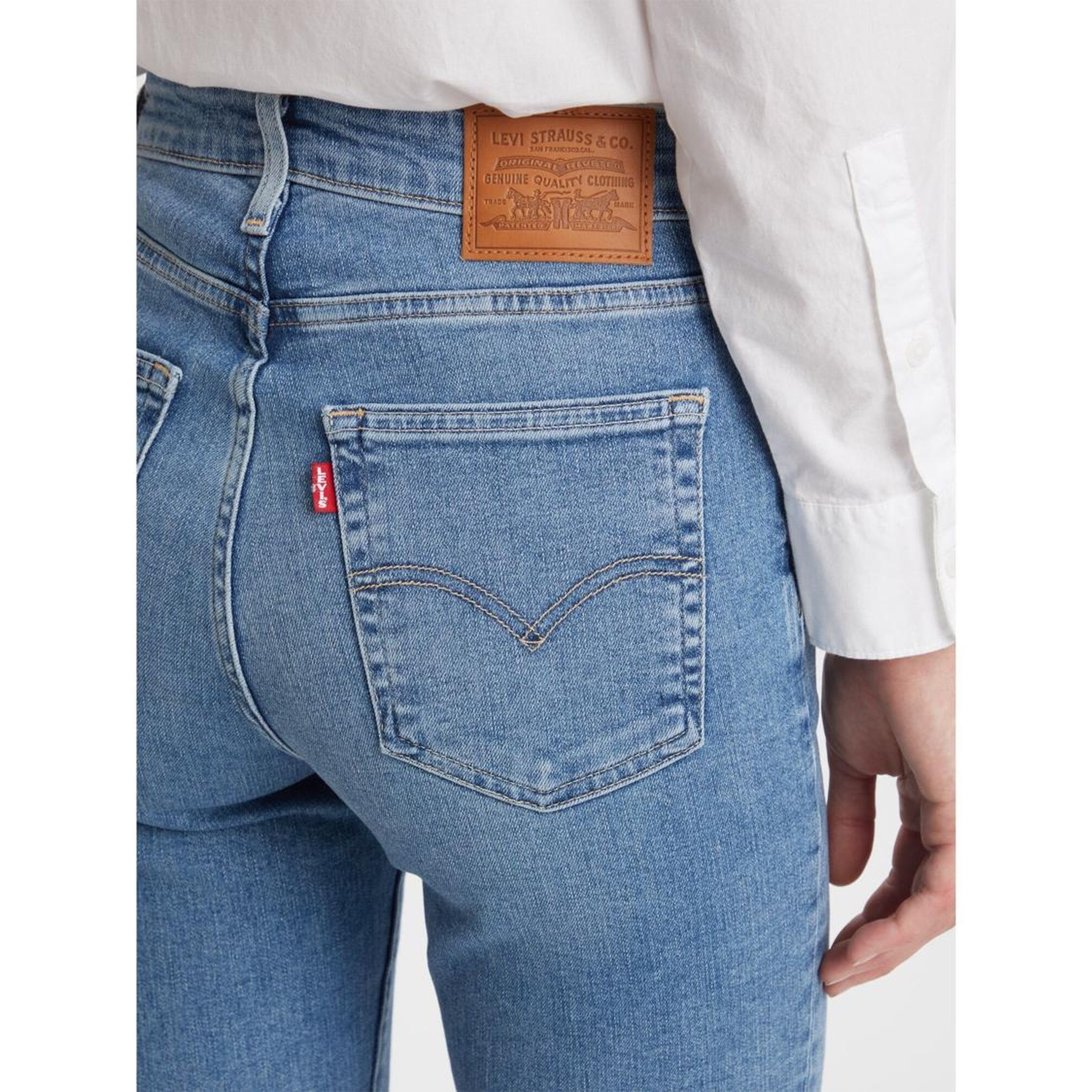 725™ High Rise Bootcut Kadın Jean Pantolon - Light Indigo Worn In