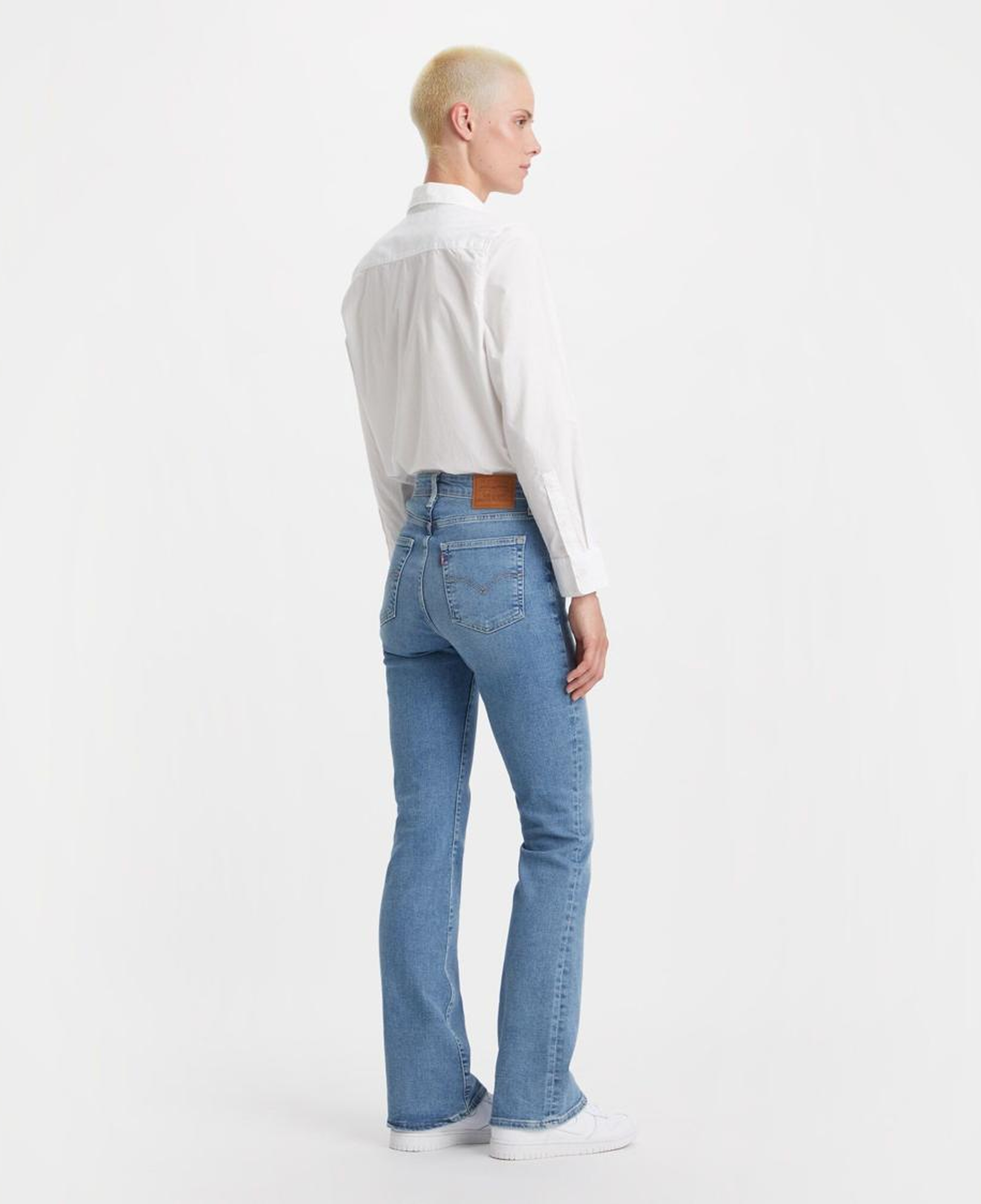 725™ High Rise Bootcut Kadın Jean Pantolon - Light Indigo Worn In
