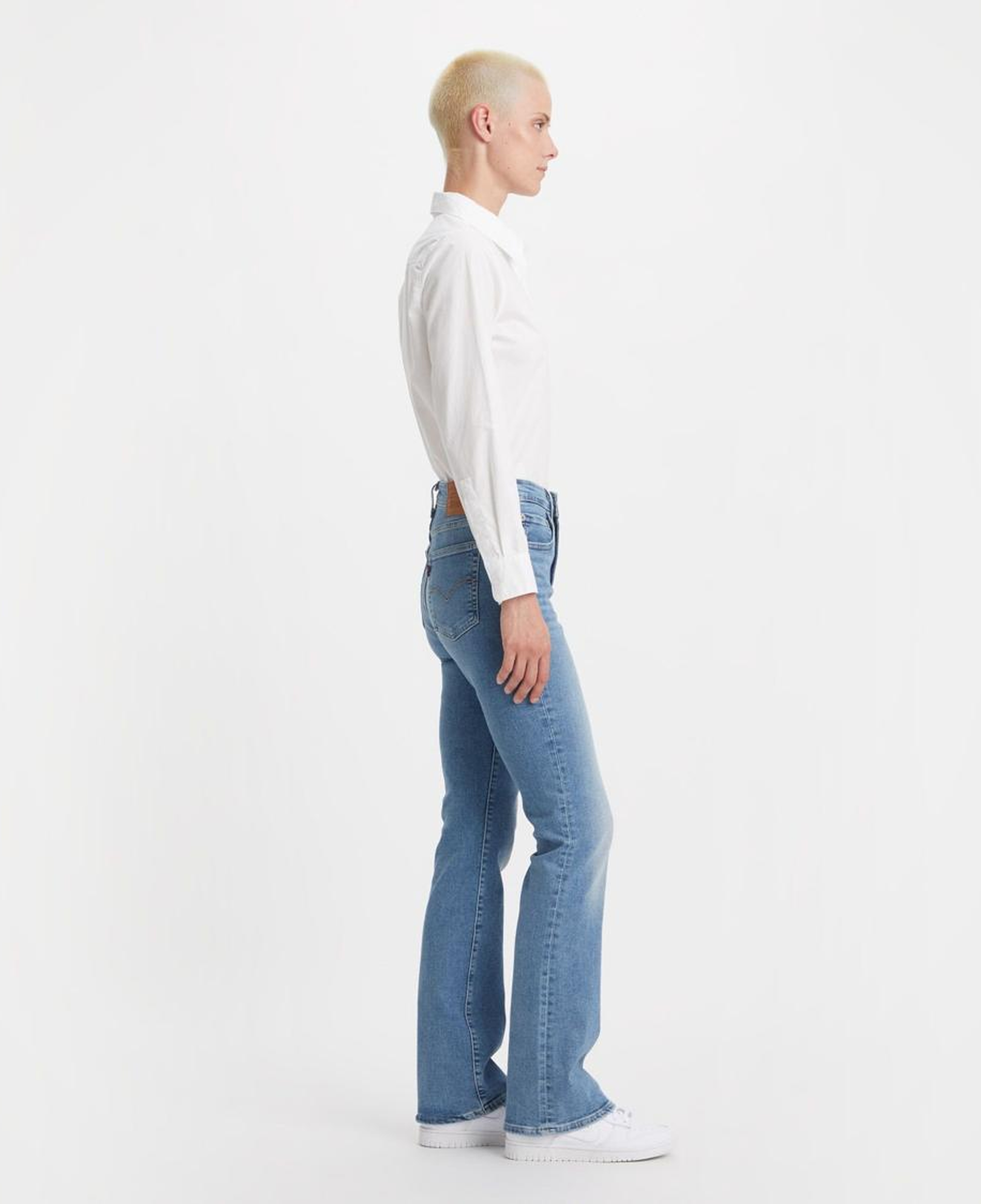 725™ High Rise Bootcut Kadın Jean Pantolon - Light Indigo Worn In
