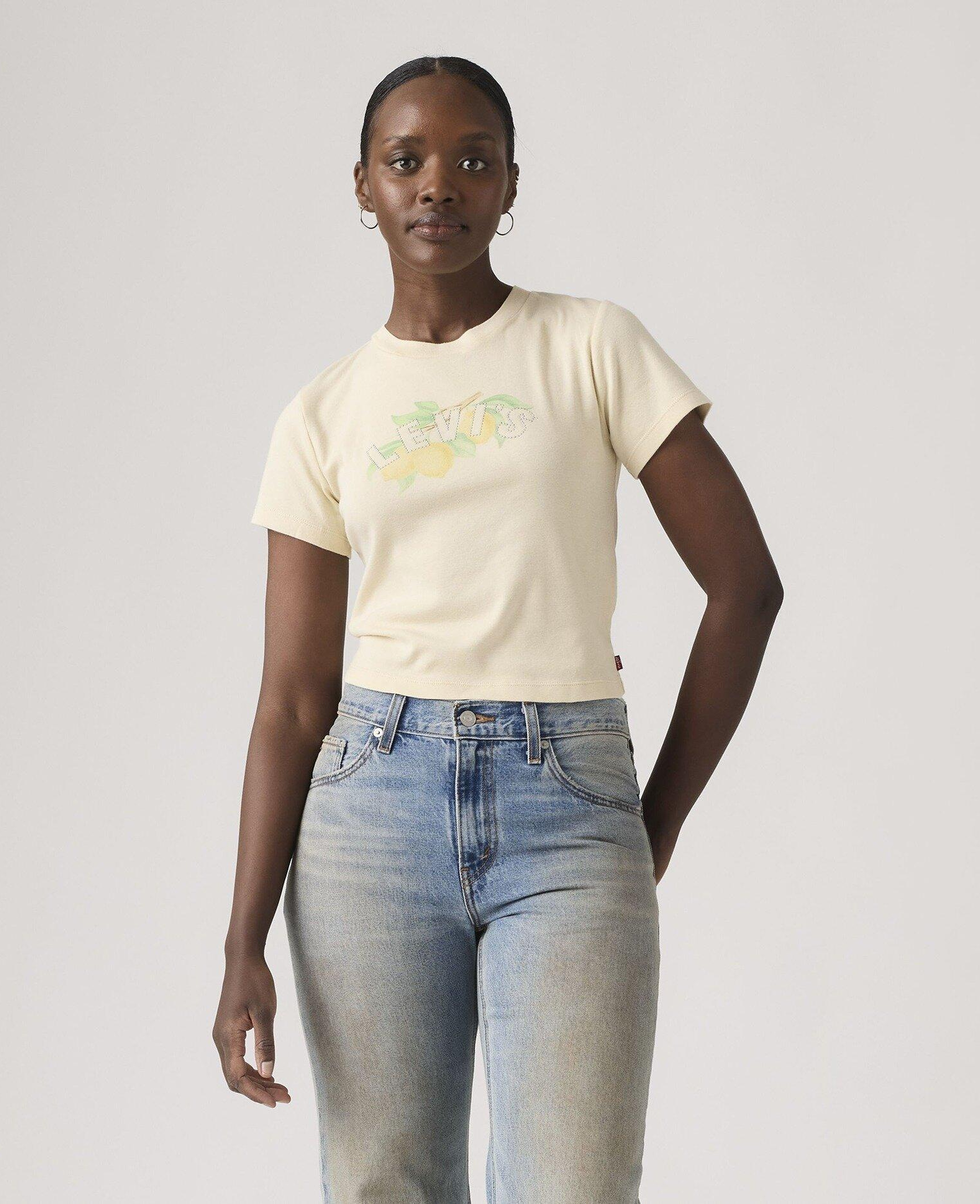 Slim Fit Baskılı Essential Sport Beyaz Tişört