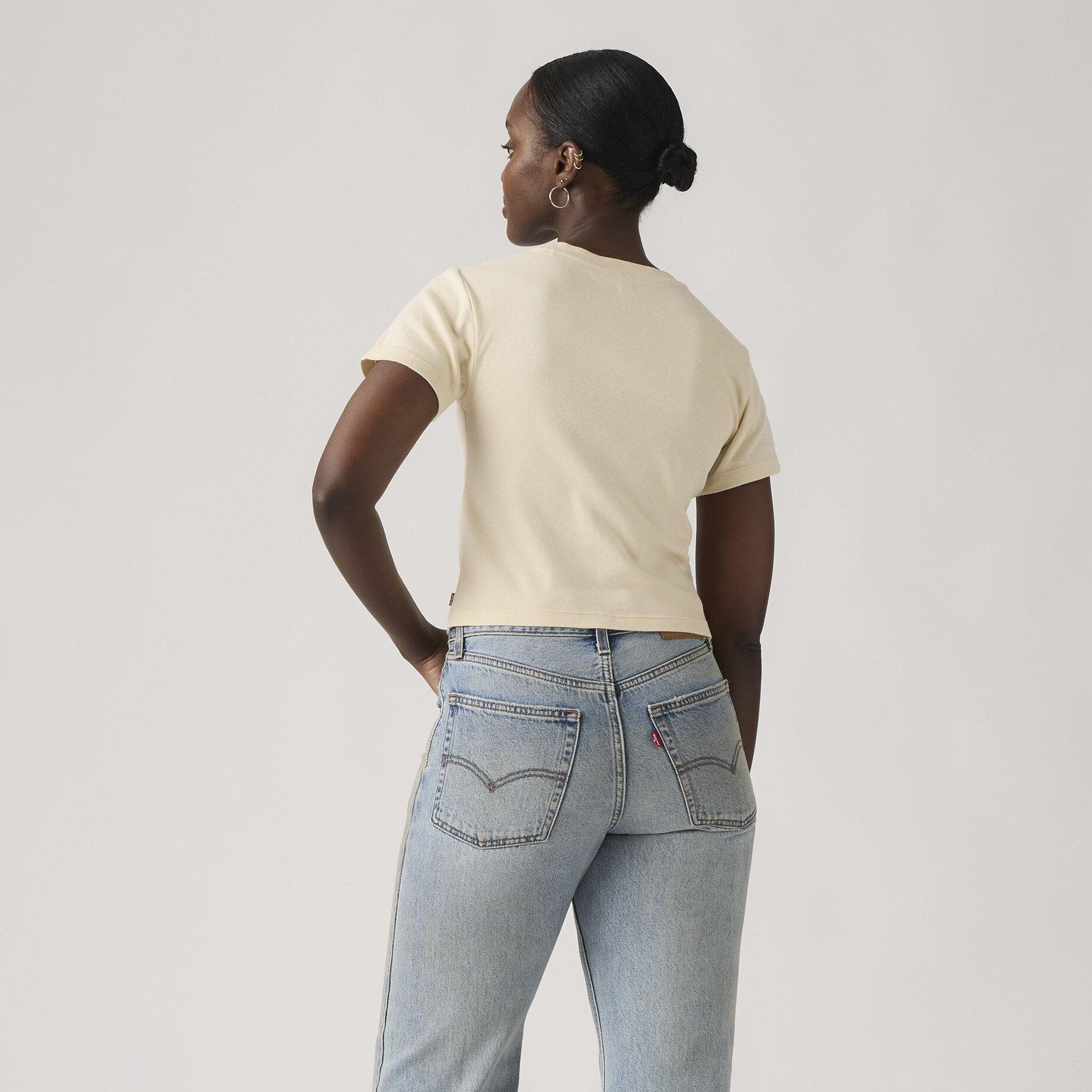 Slim Fit Baskılı Essential Sport Beyaz Tişört