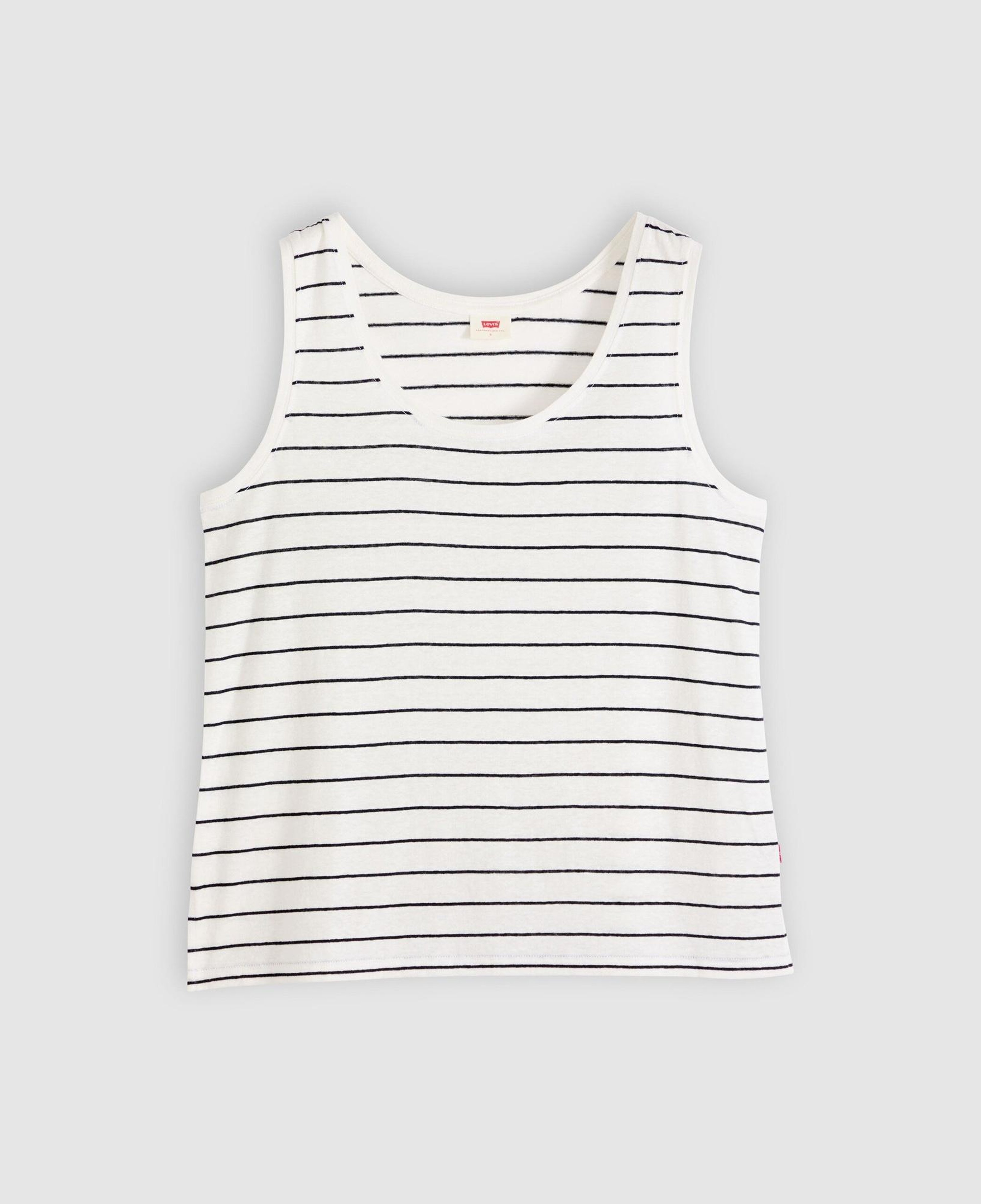 Lori Scoop Keten Karışımlı Tank Top