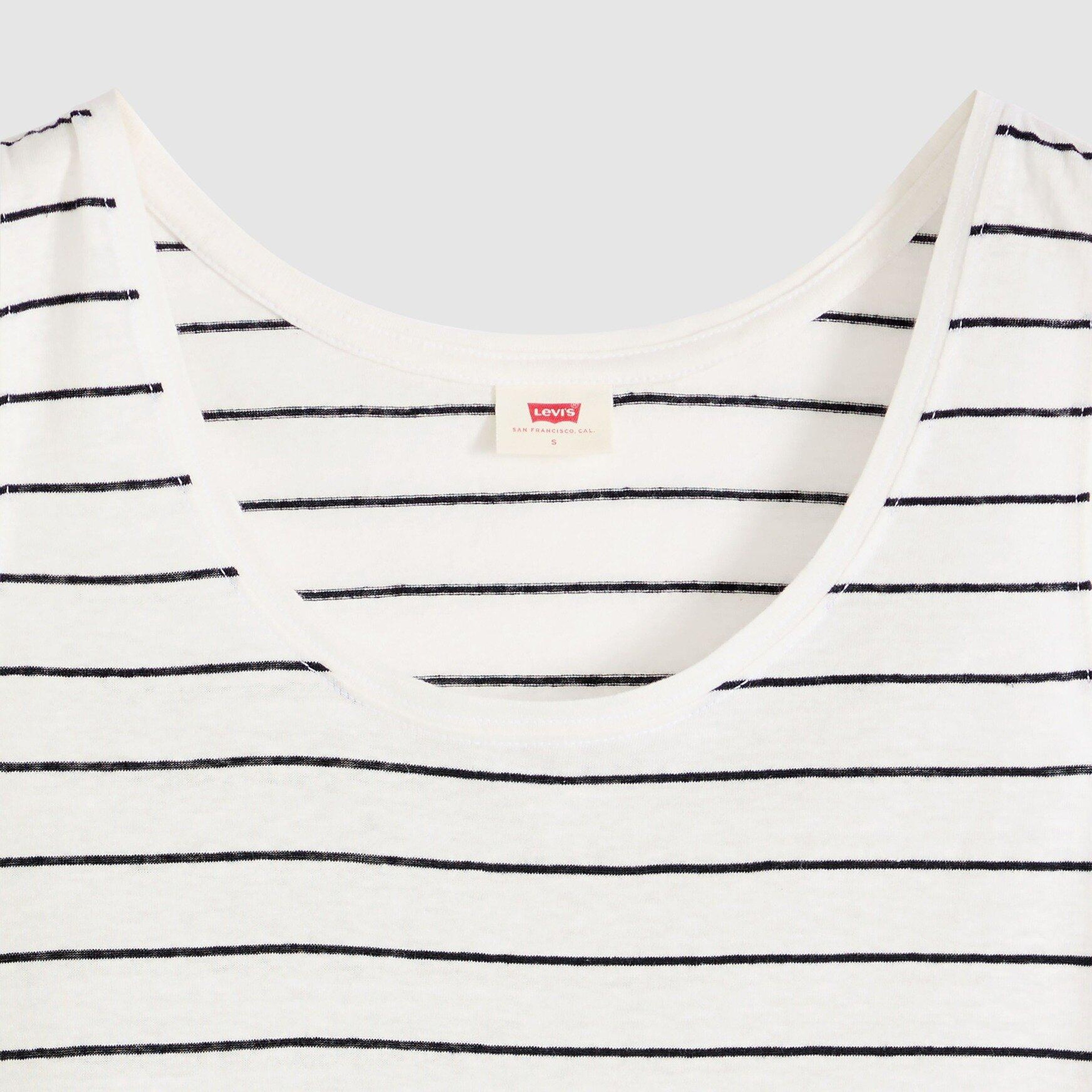 Lori Scoop Keten Karışımlı Tank Top