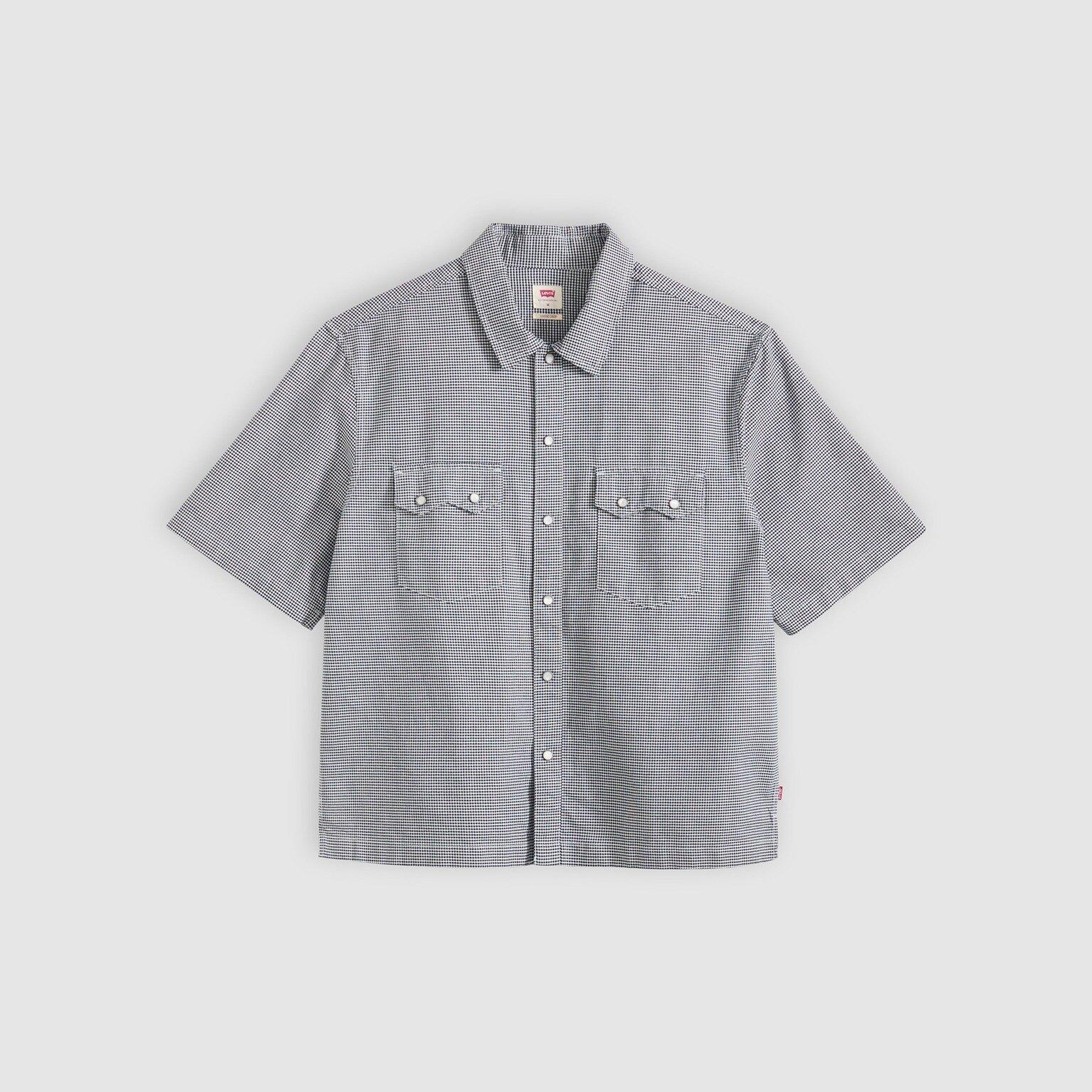 Boxy Western Lightweight Kısa Kollu Gömlek
