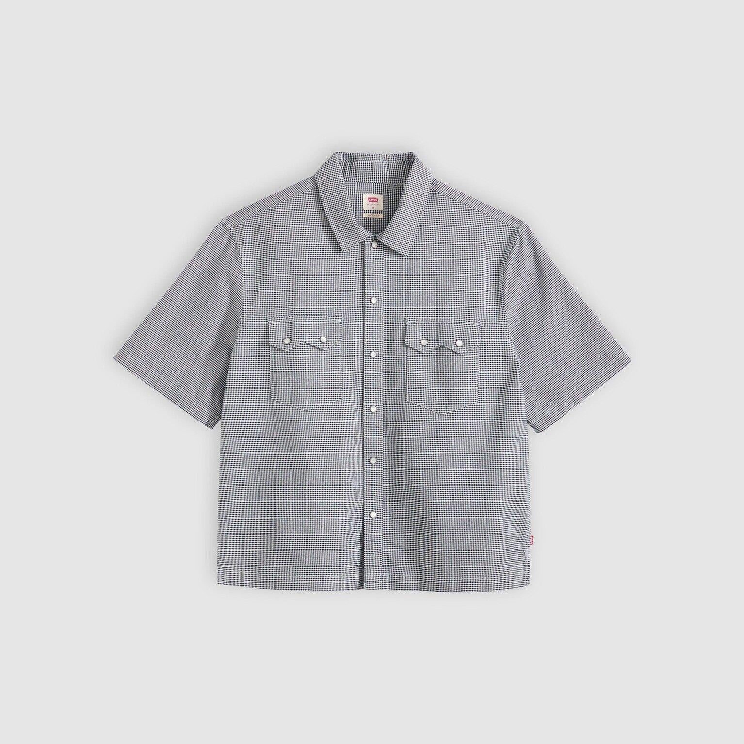 Boxy Western Lightweight Kısa Kollu Gömlek