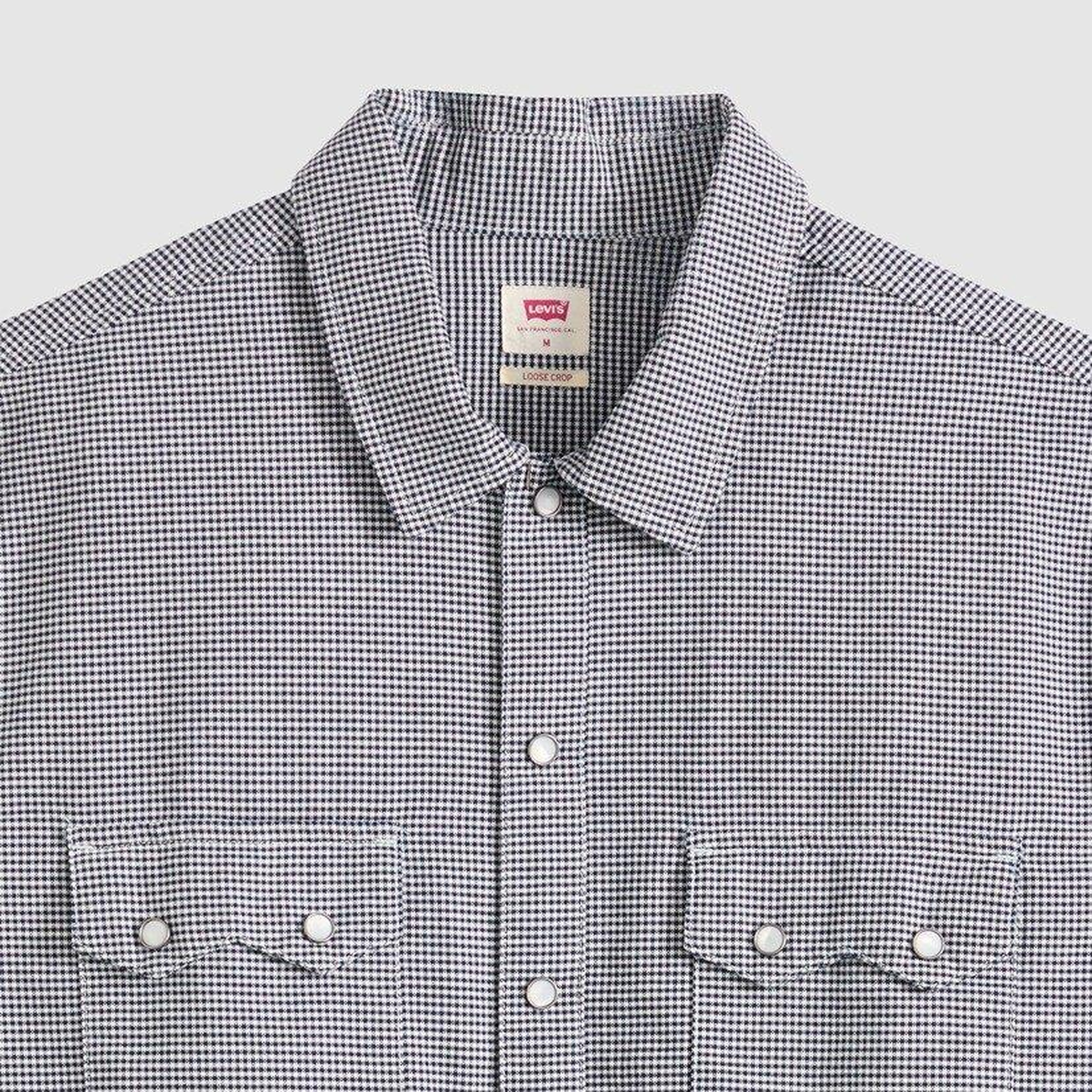 Boxy Western Lightweight Kısa Kollu Gömlek