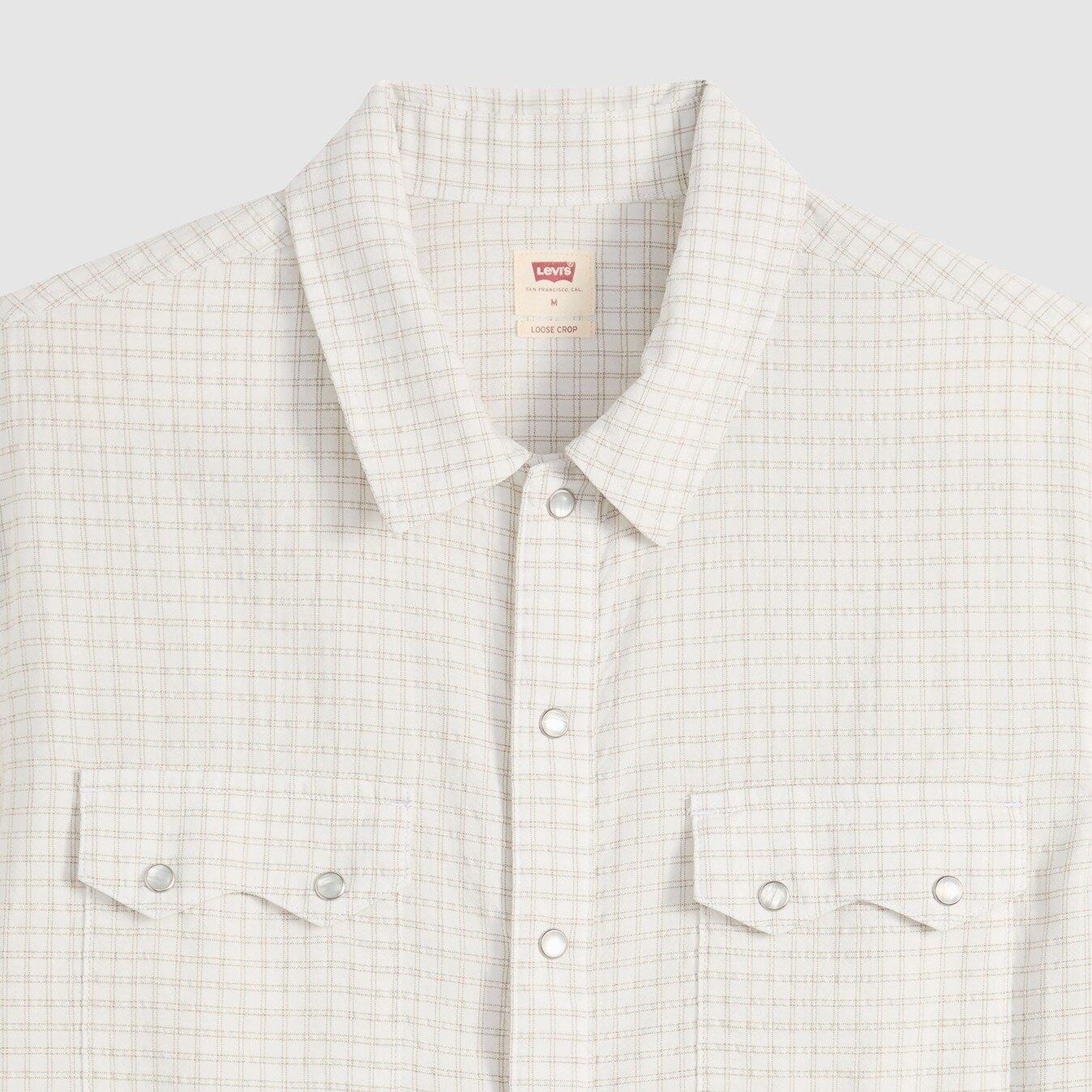 Boxy Western Lightweight Kısa Kollu Gömlek