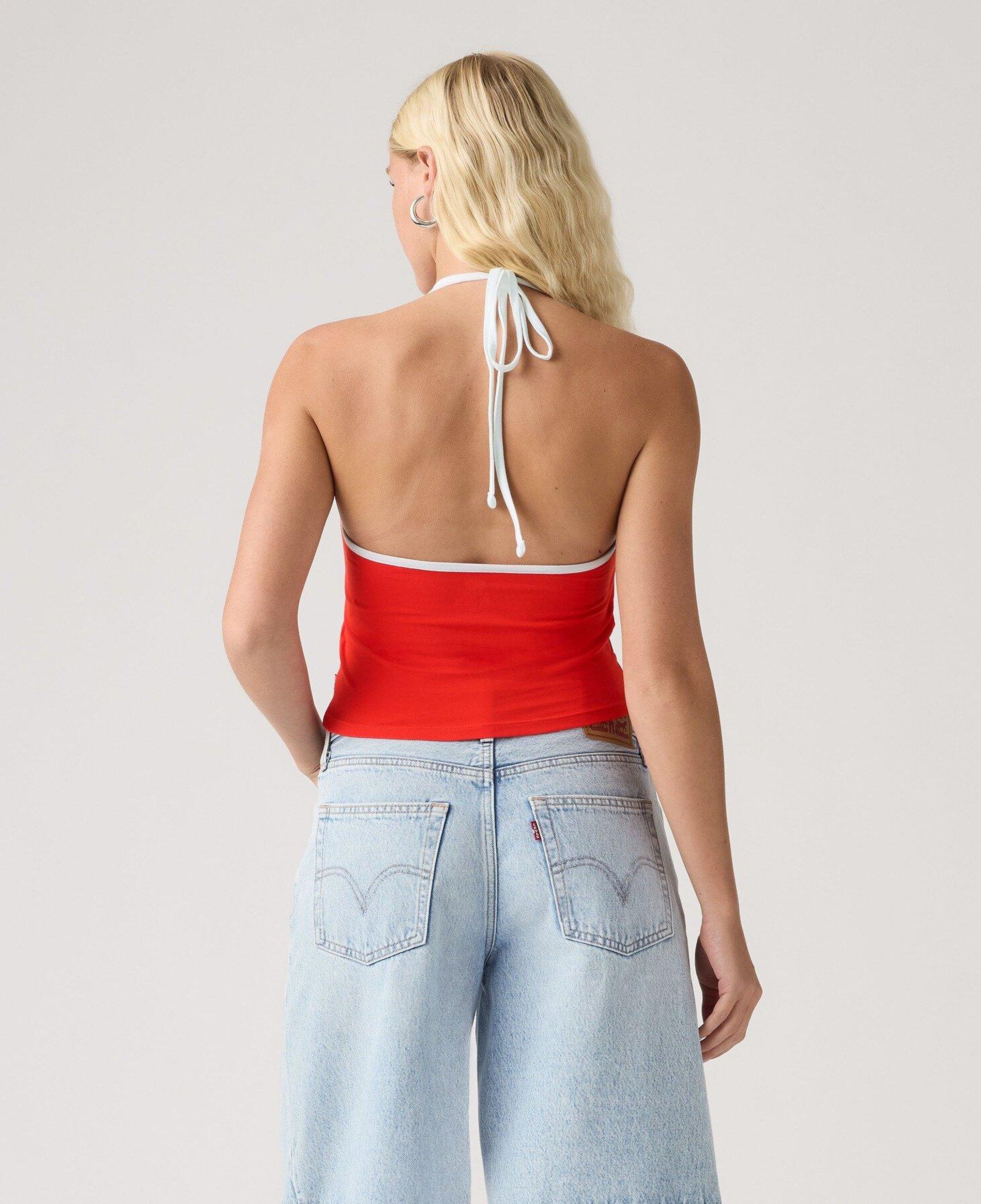 Graphic Ella Halter Top
