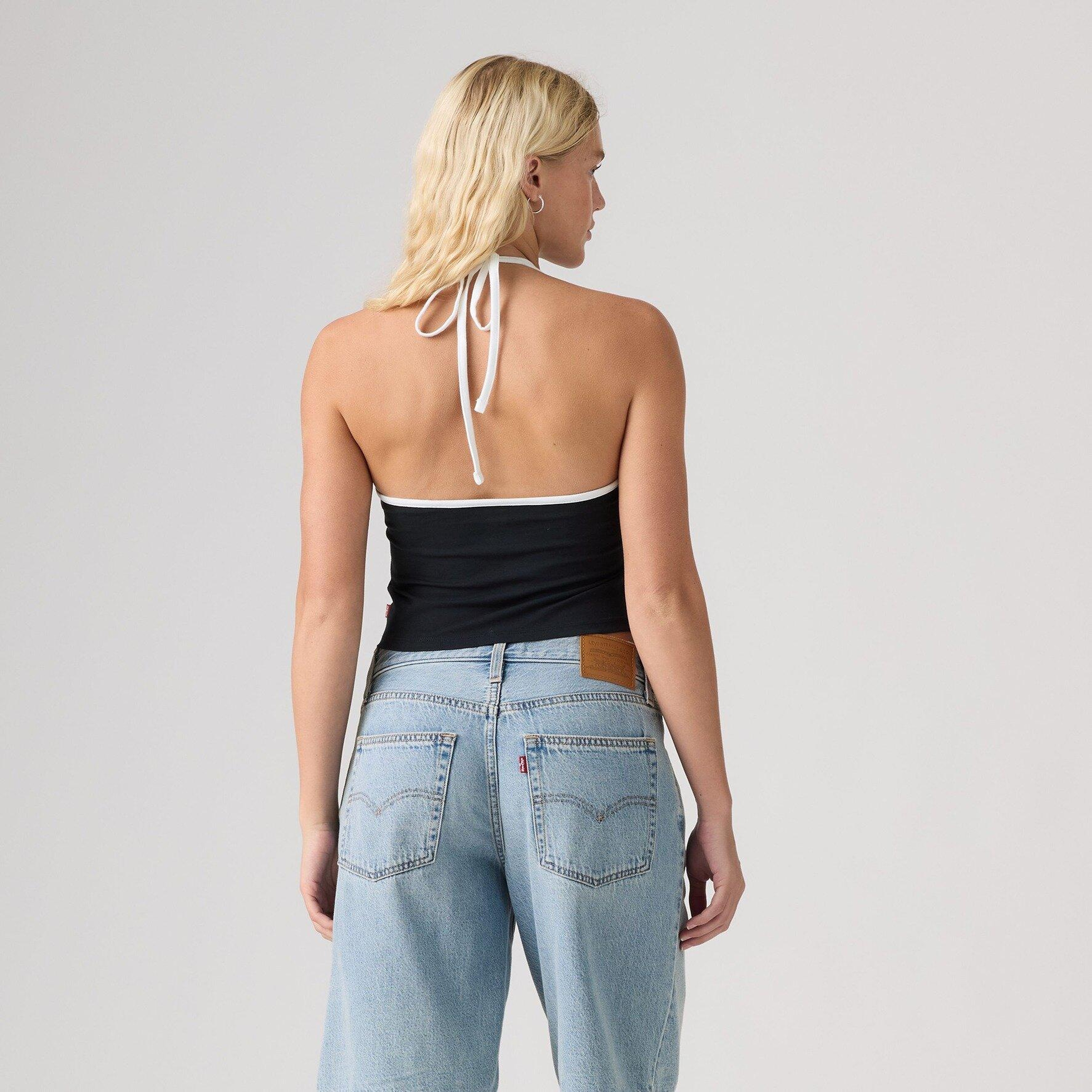 Graphic Ella Halter Top