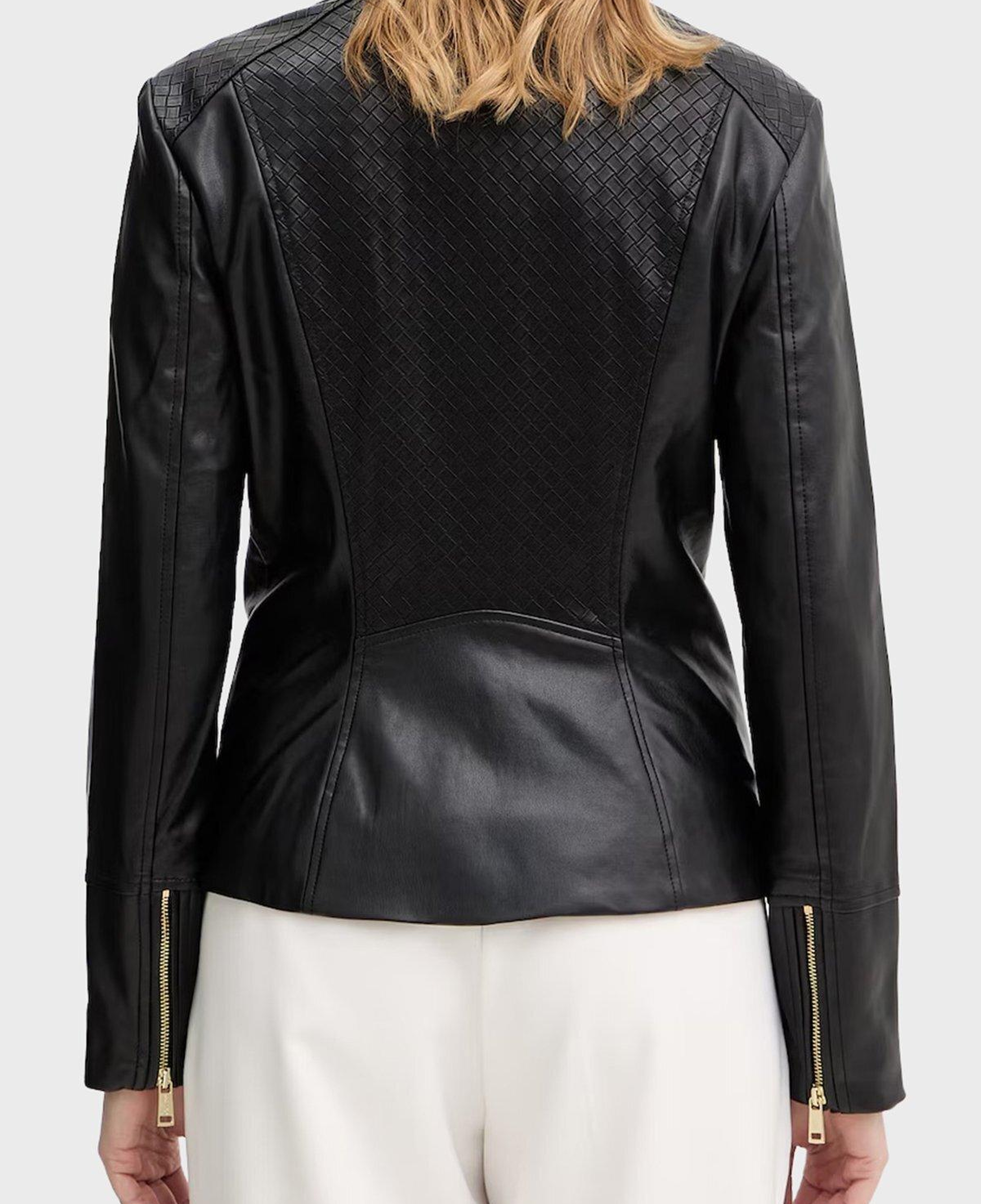 Claudine Kadın Biker Ceket
