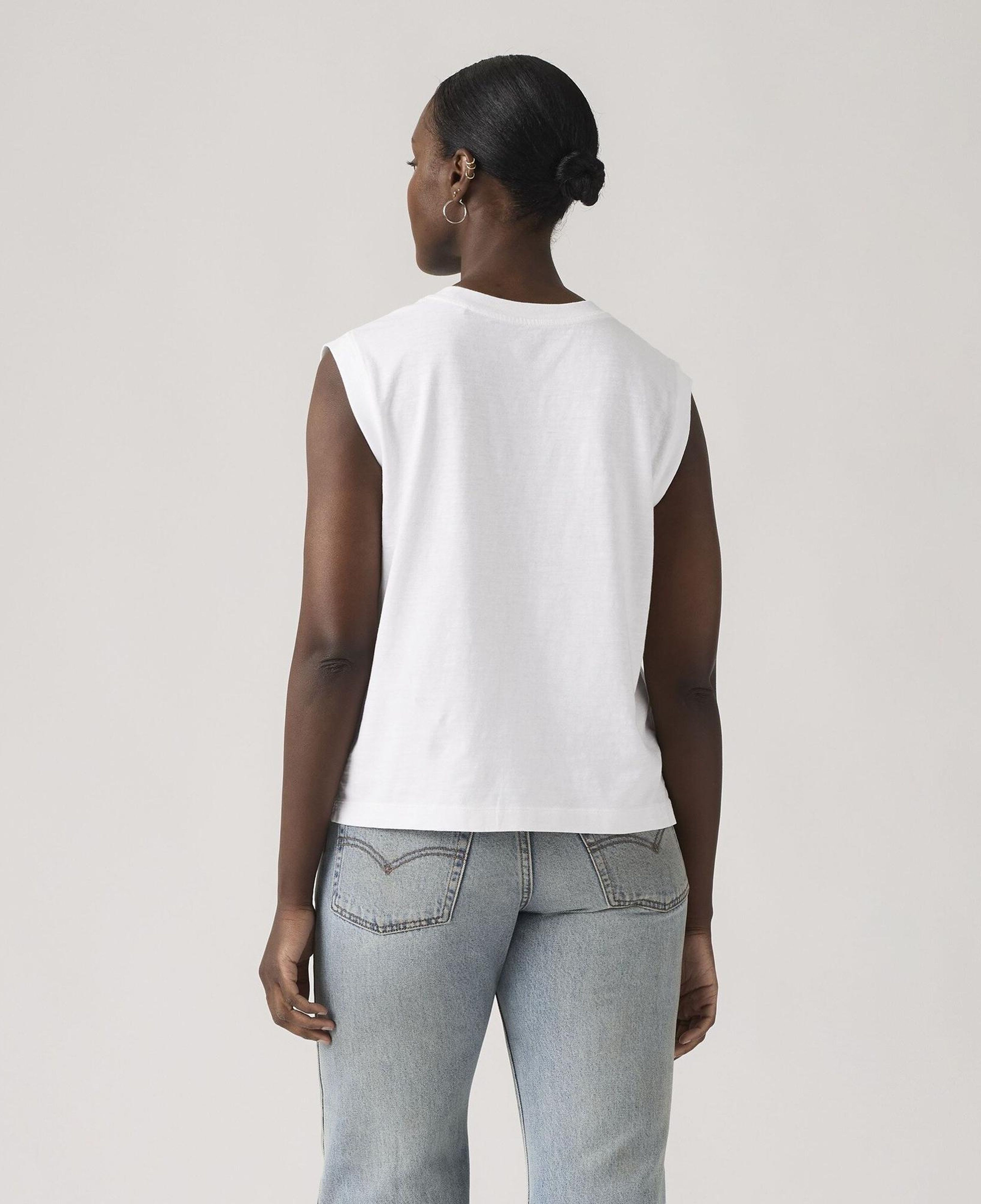 Graphic Boxy Tank Top