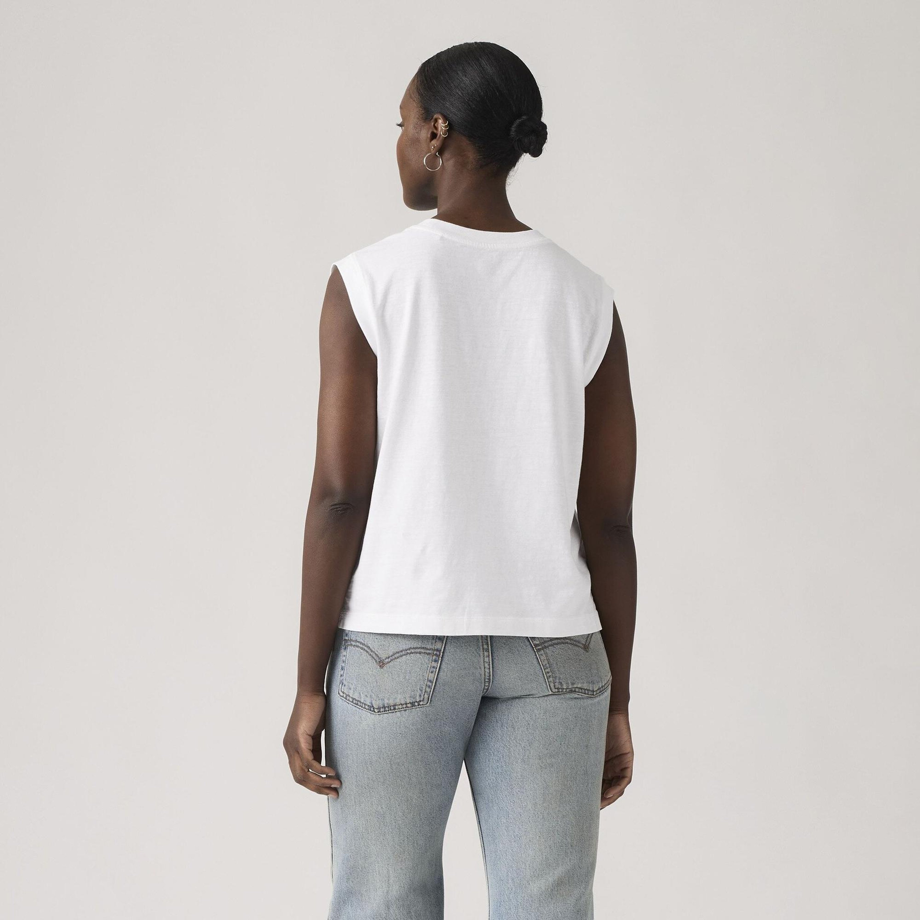 Graphic Boxy Tank Top