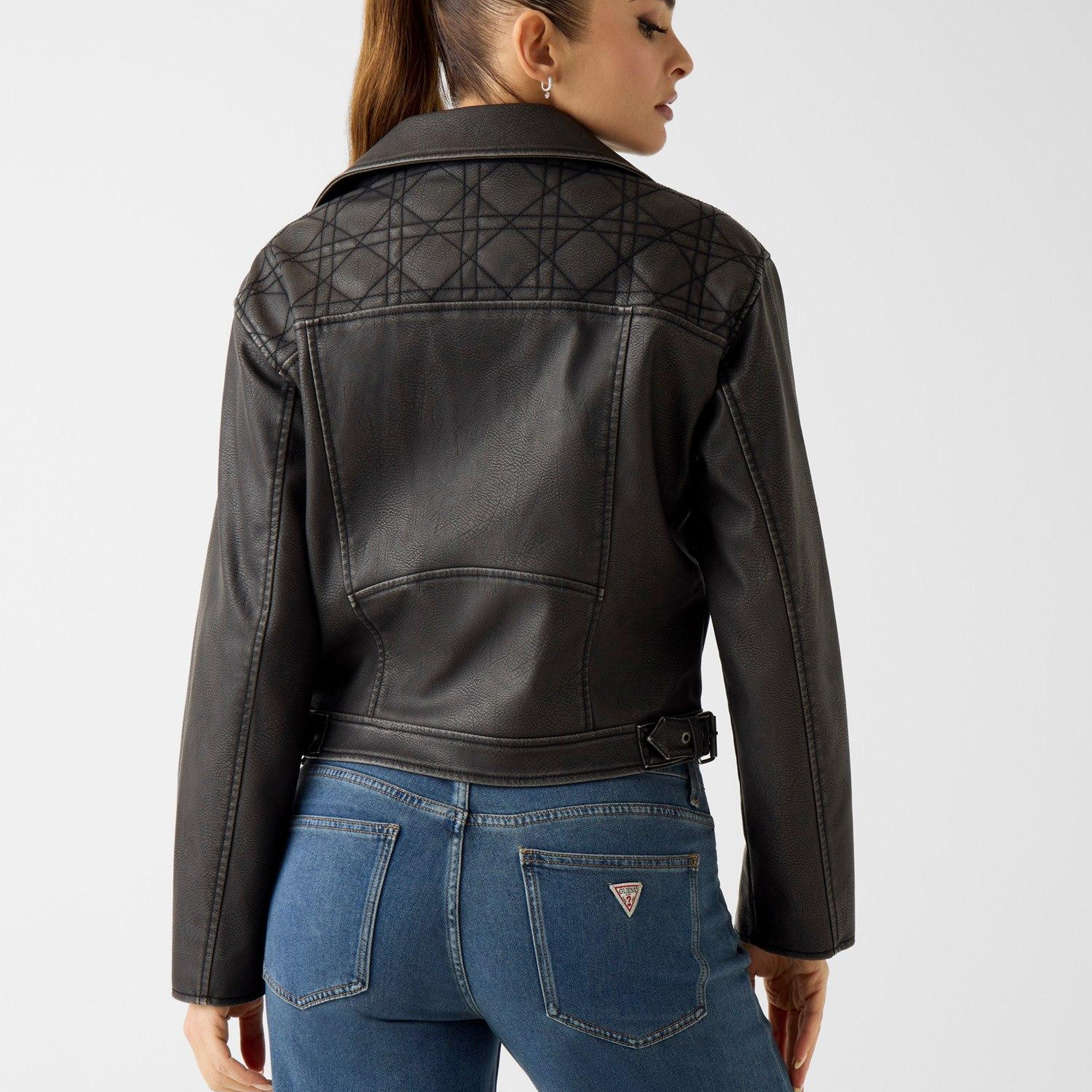 Nada Kadın Biker Ceket