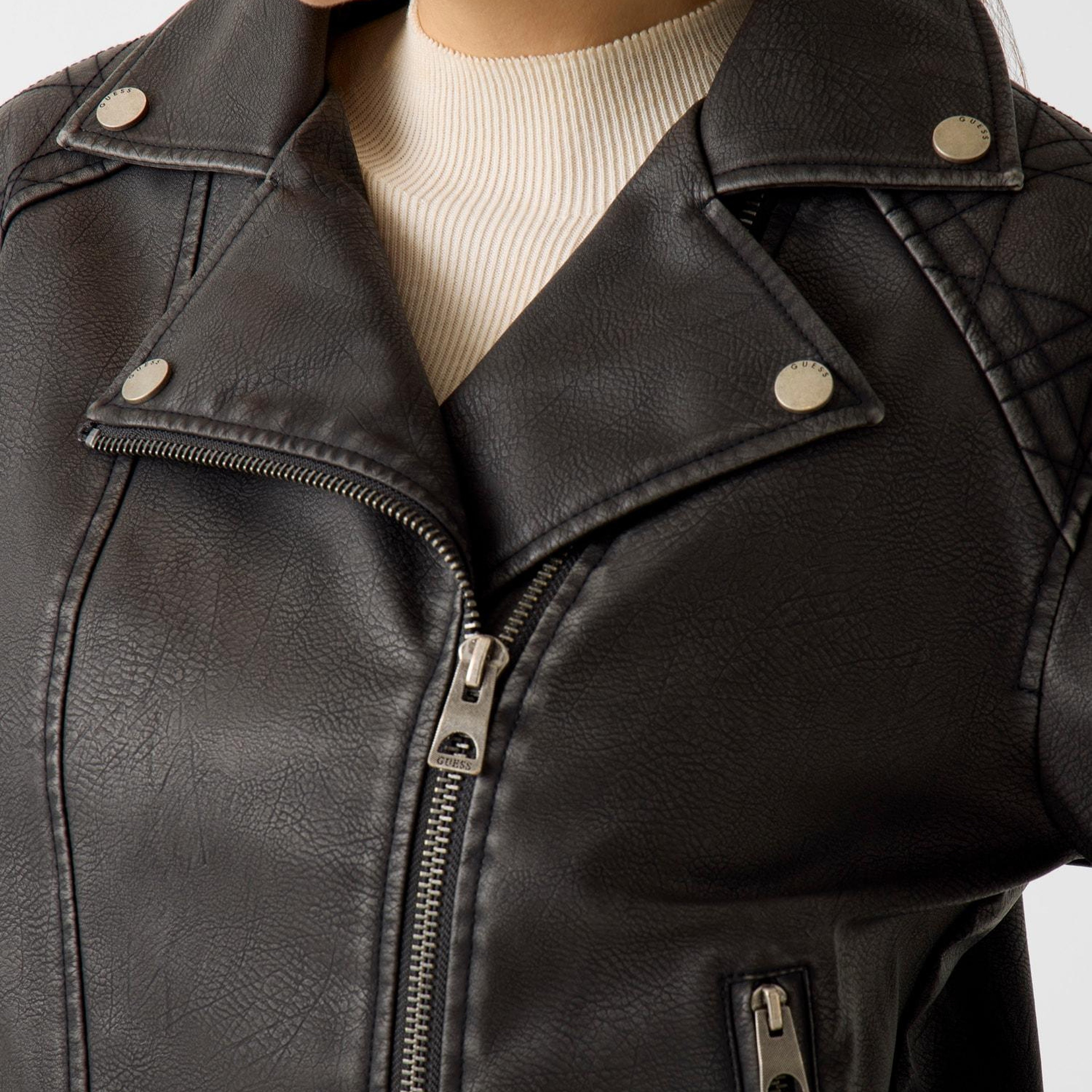 Nada Kadın Biker Ceket