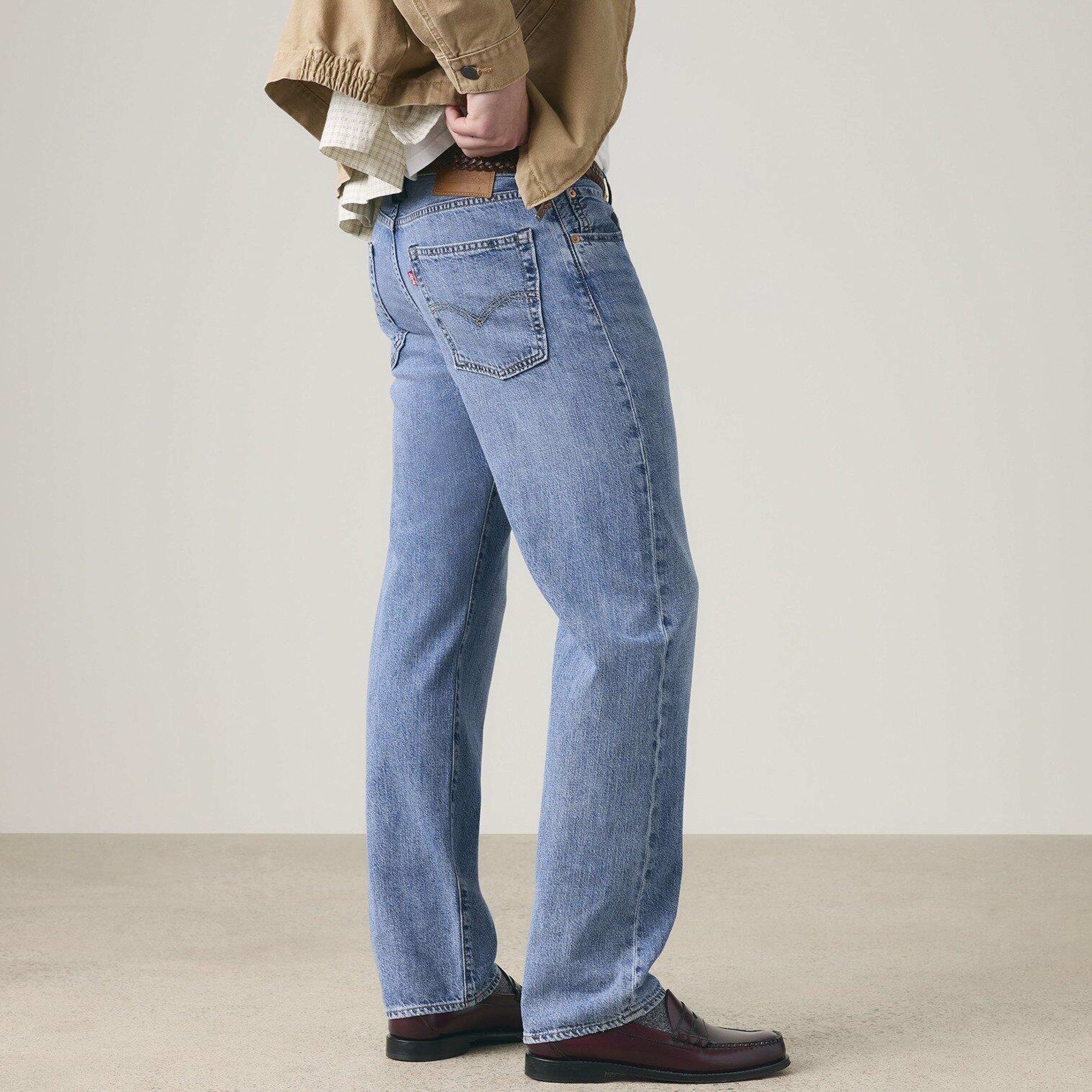555™ Relaxed Straight Erkek Jean Pantolon - Timeless Blues