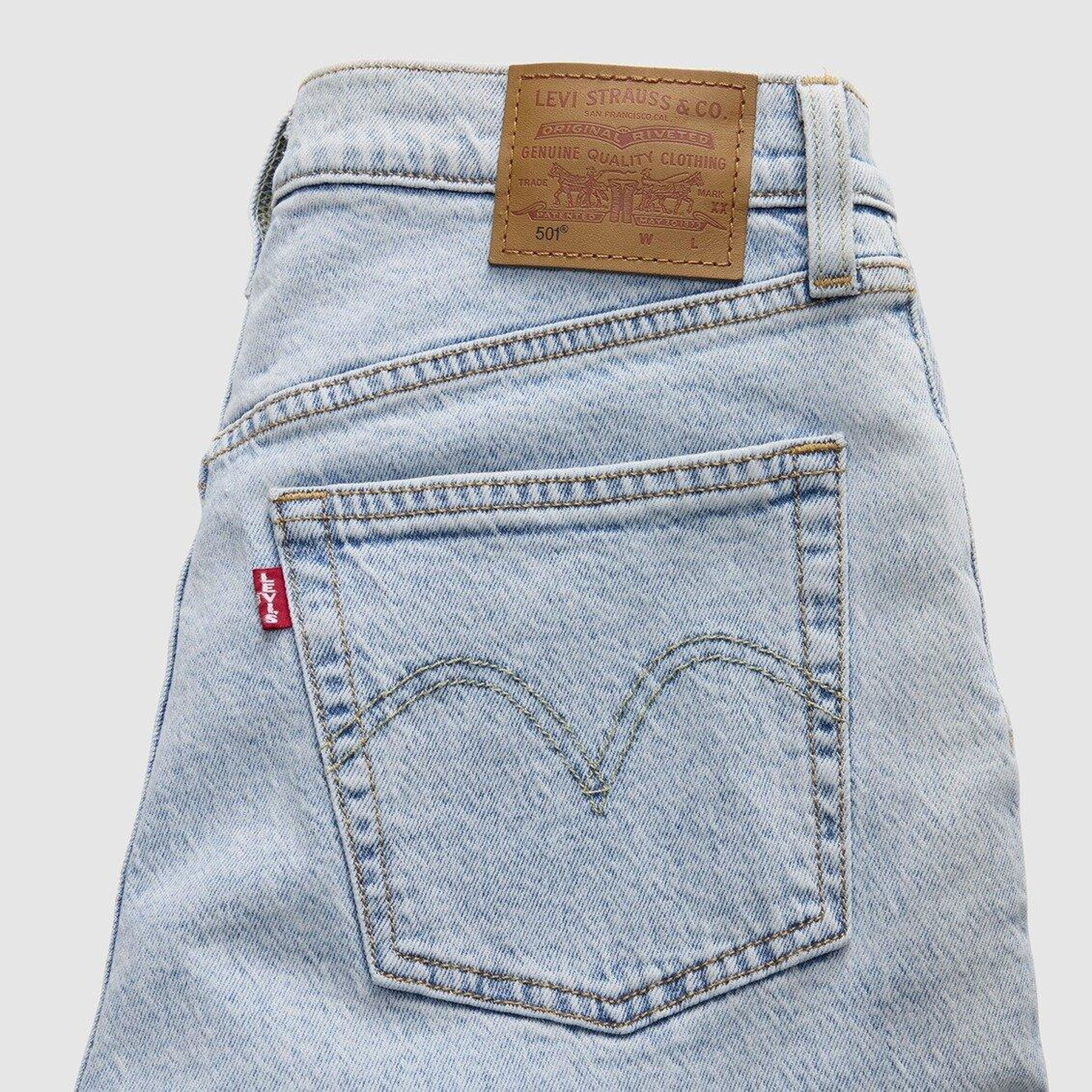501® Crop Lightweight Kadın Jean Pantolon - Curious Dawn