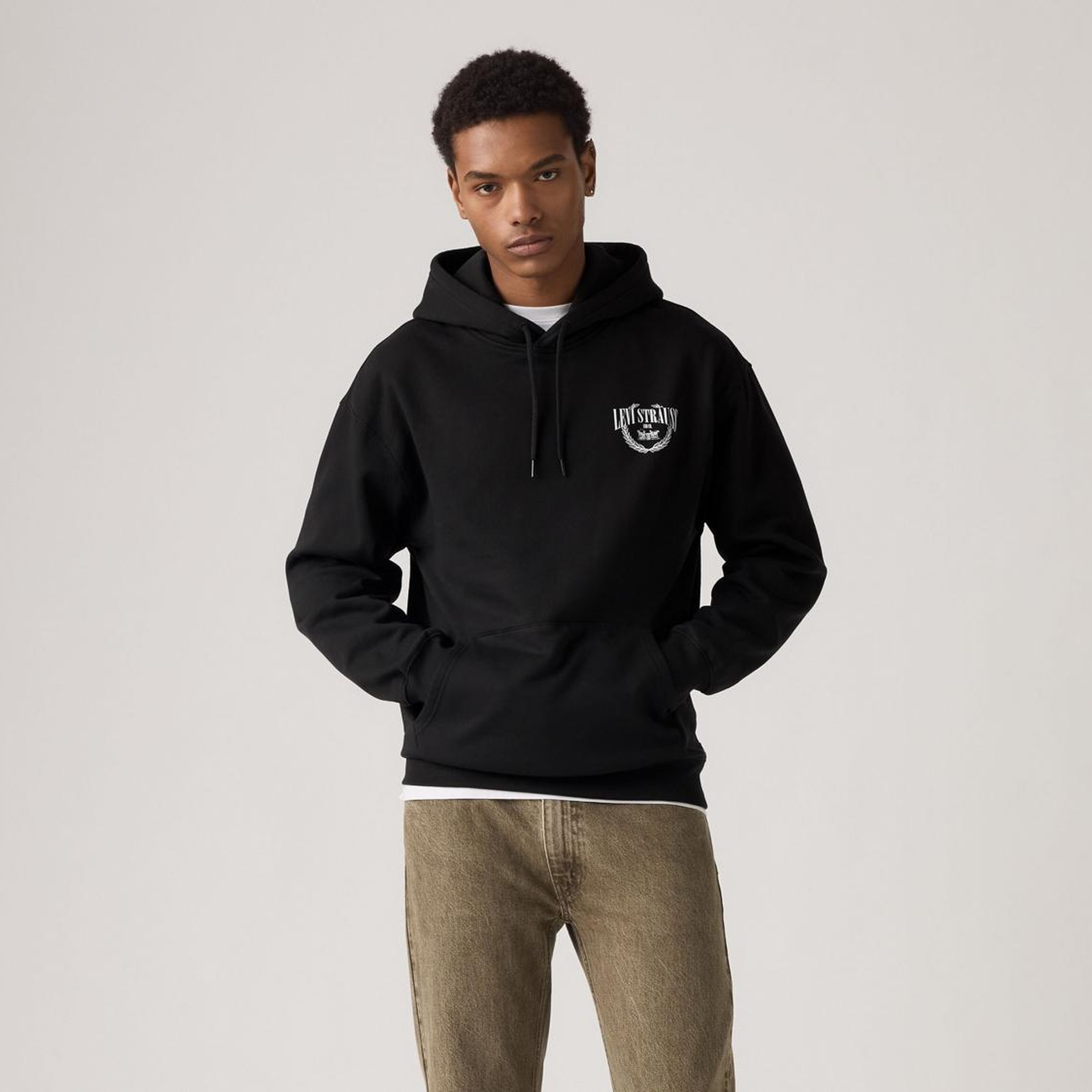 Relaxed Graphic Crewneck Sweatshirt