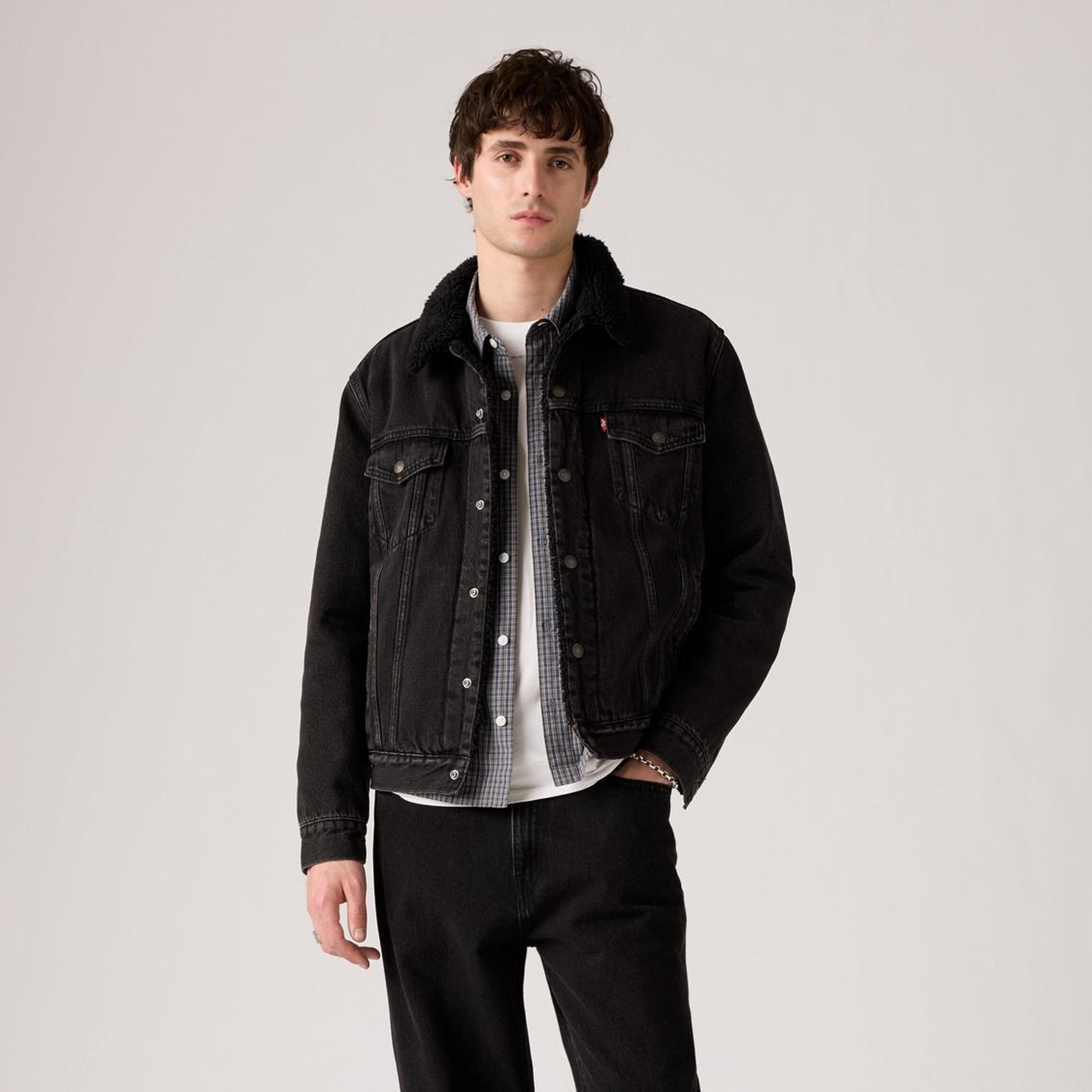 Type 3 Sherpa Trucker Ceket