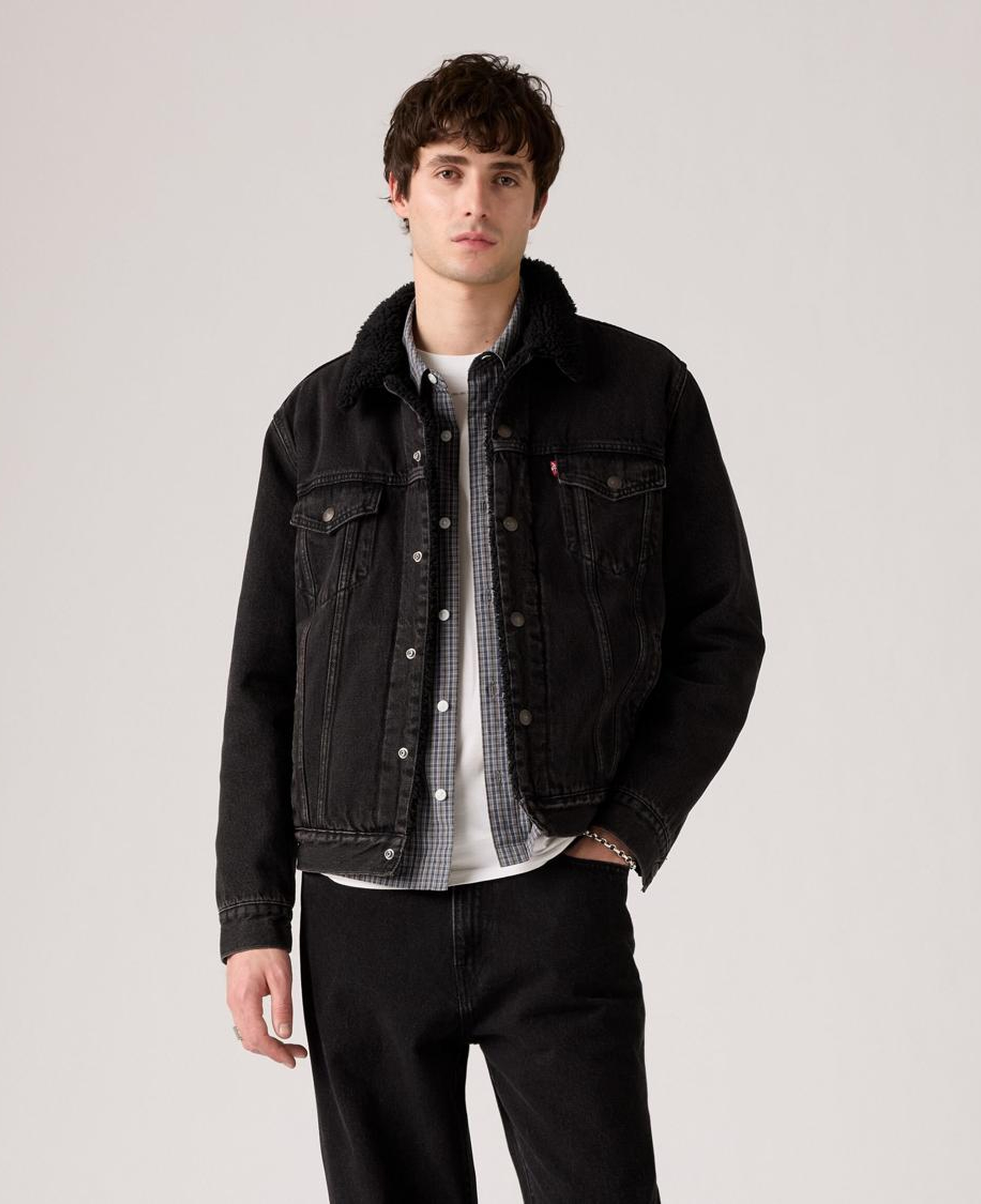 Type 3 Sherpa Trucker Ceket