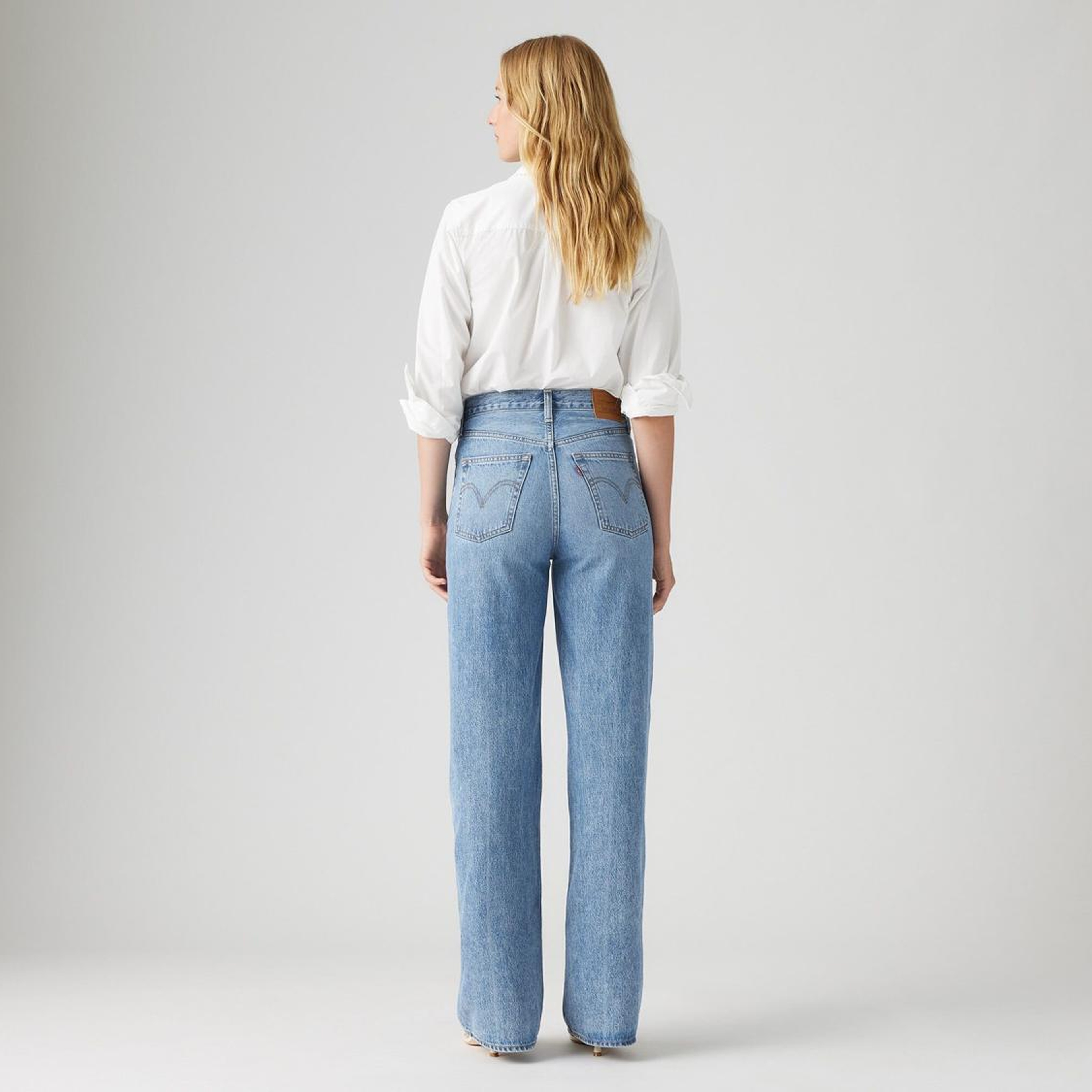 Ribcage Wide Leg Kadın Jean Pantolon - Not The Same