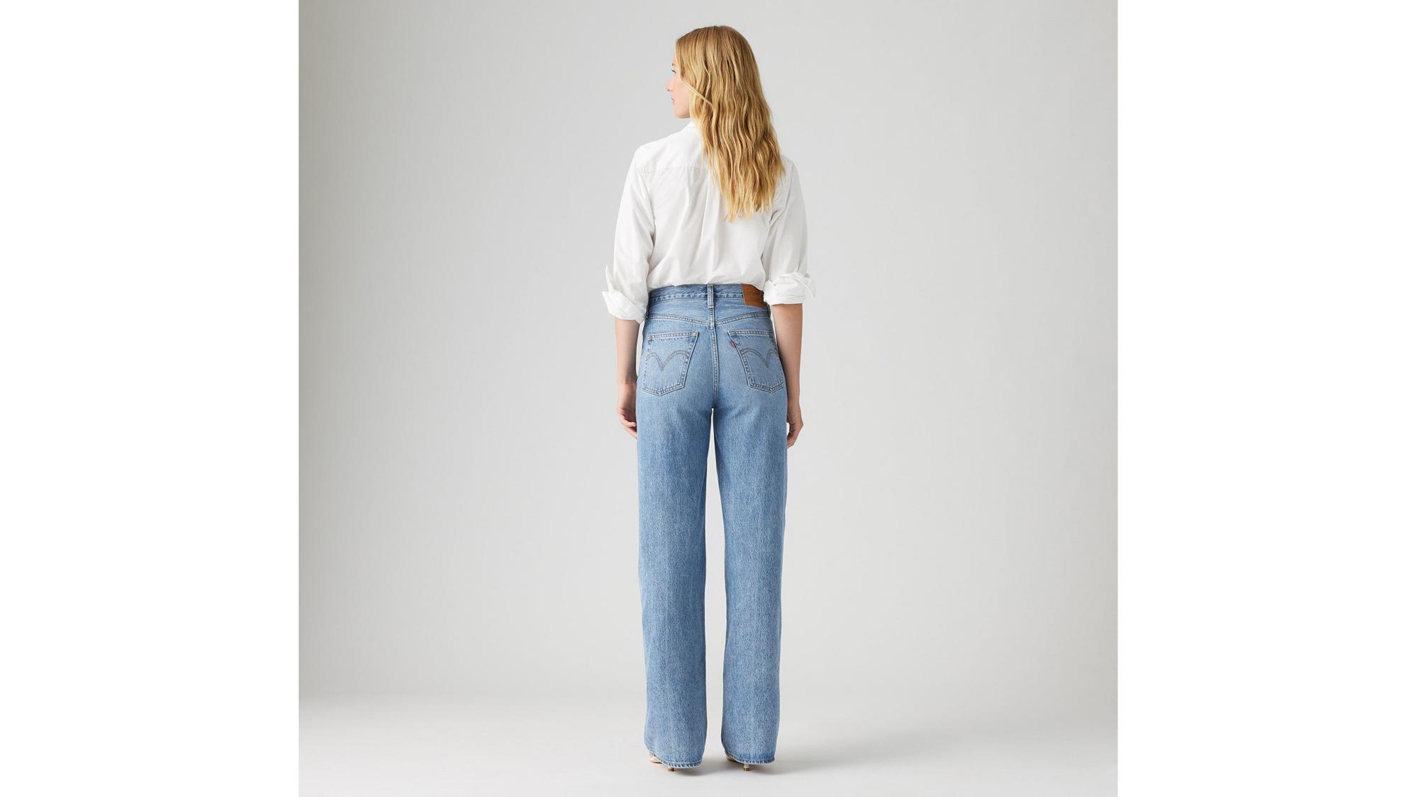 Ribcage Wide Leg Kadın Jean Pantolon - Not The Same