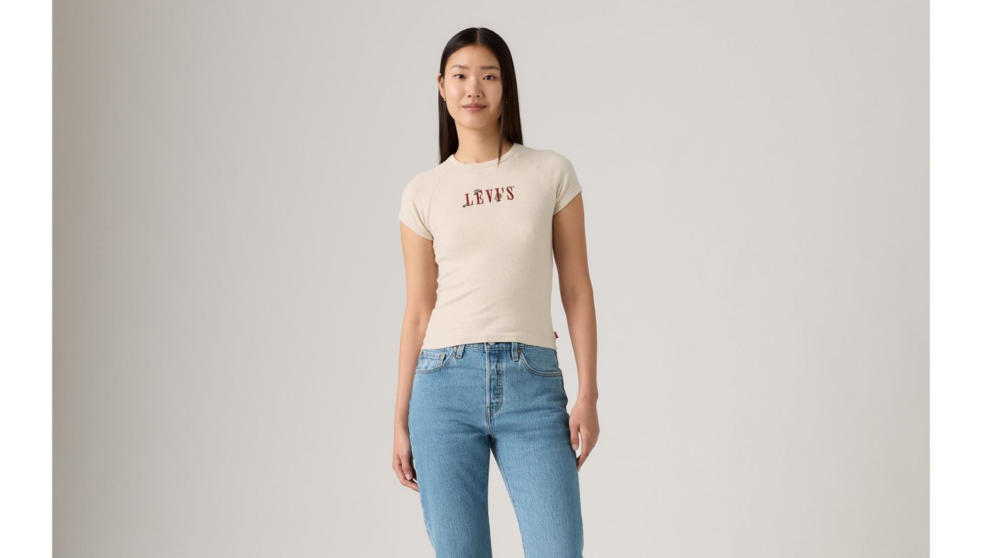 Slim Fit Baskılı Riley Raglan Tişört