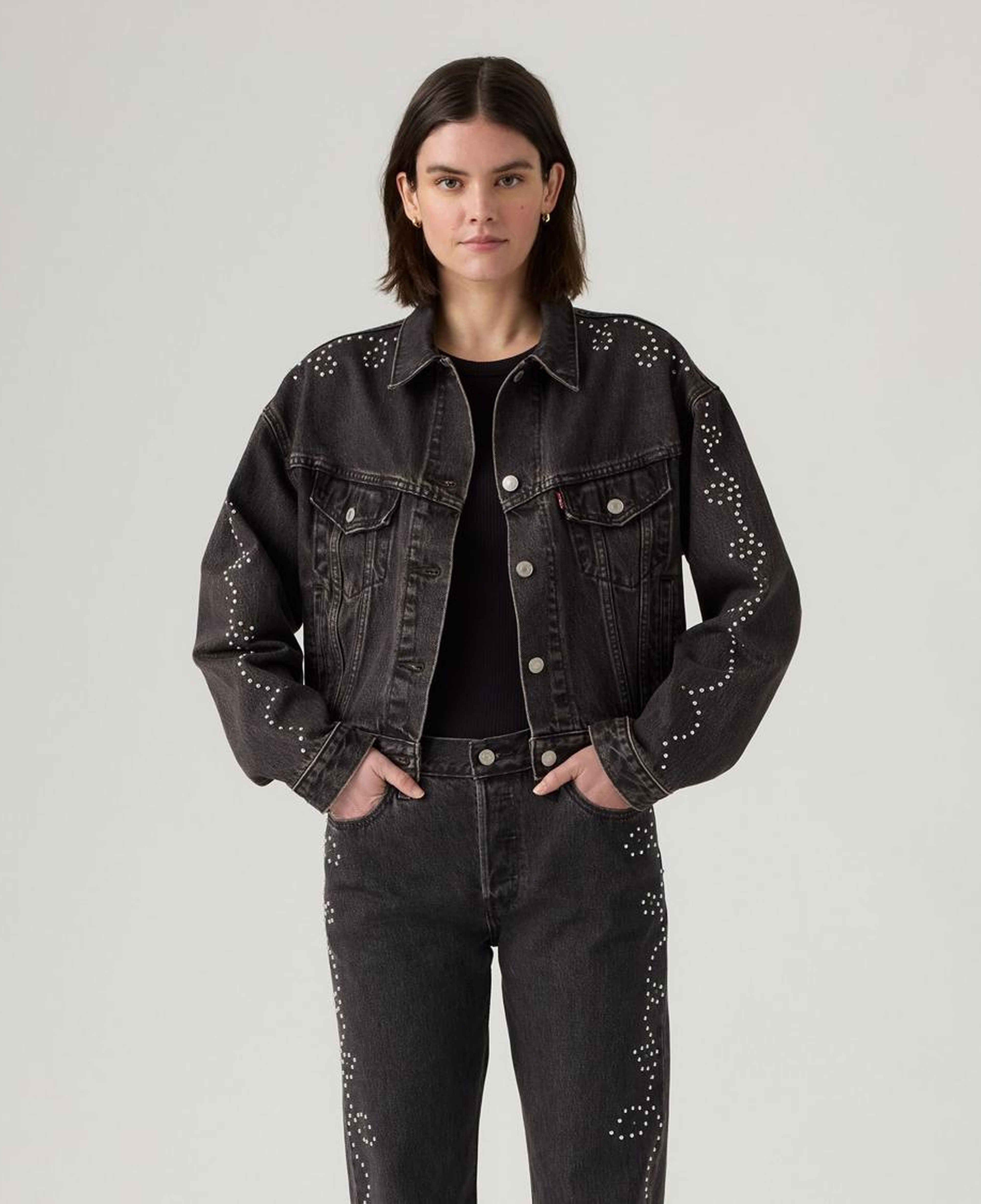 90's Trucker Jean Ceket