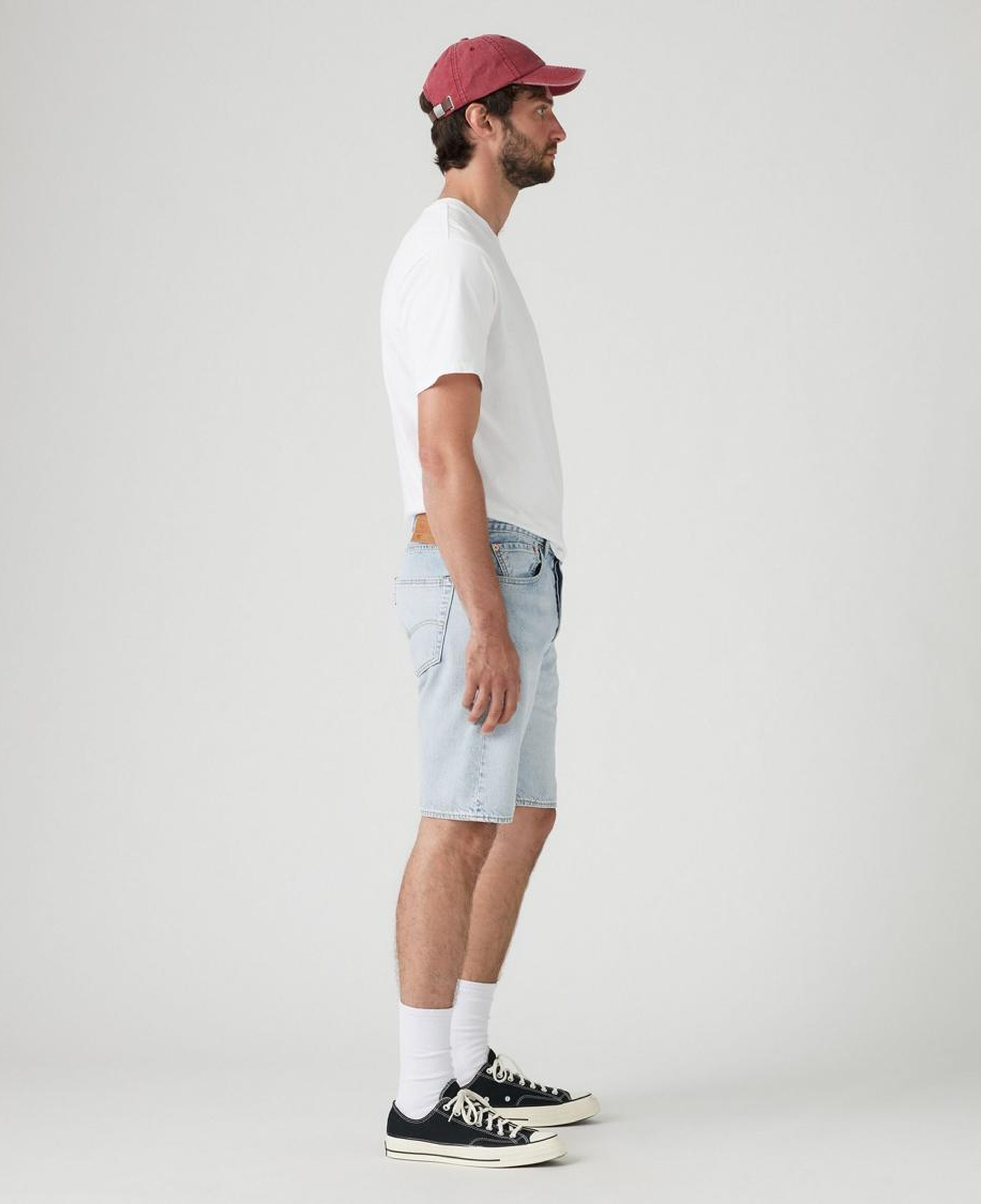501® Original Lightweight Erkek Jean Şort - Light Thread