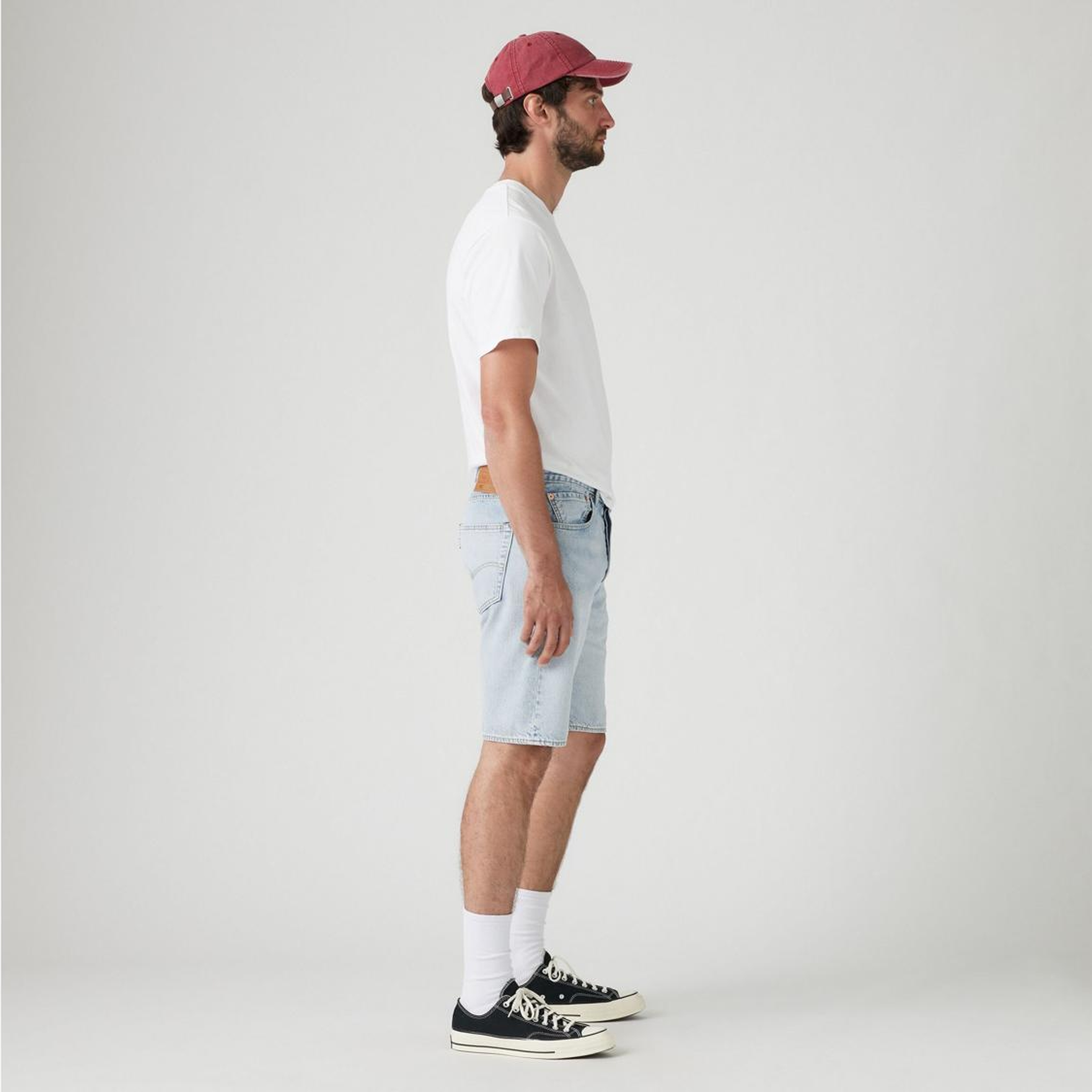 501® Original Lightweight Erkek Jean Şort - Light Thread