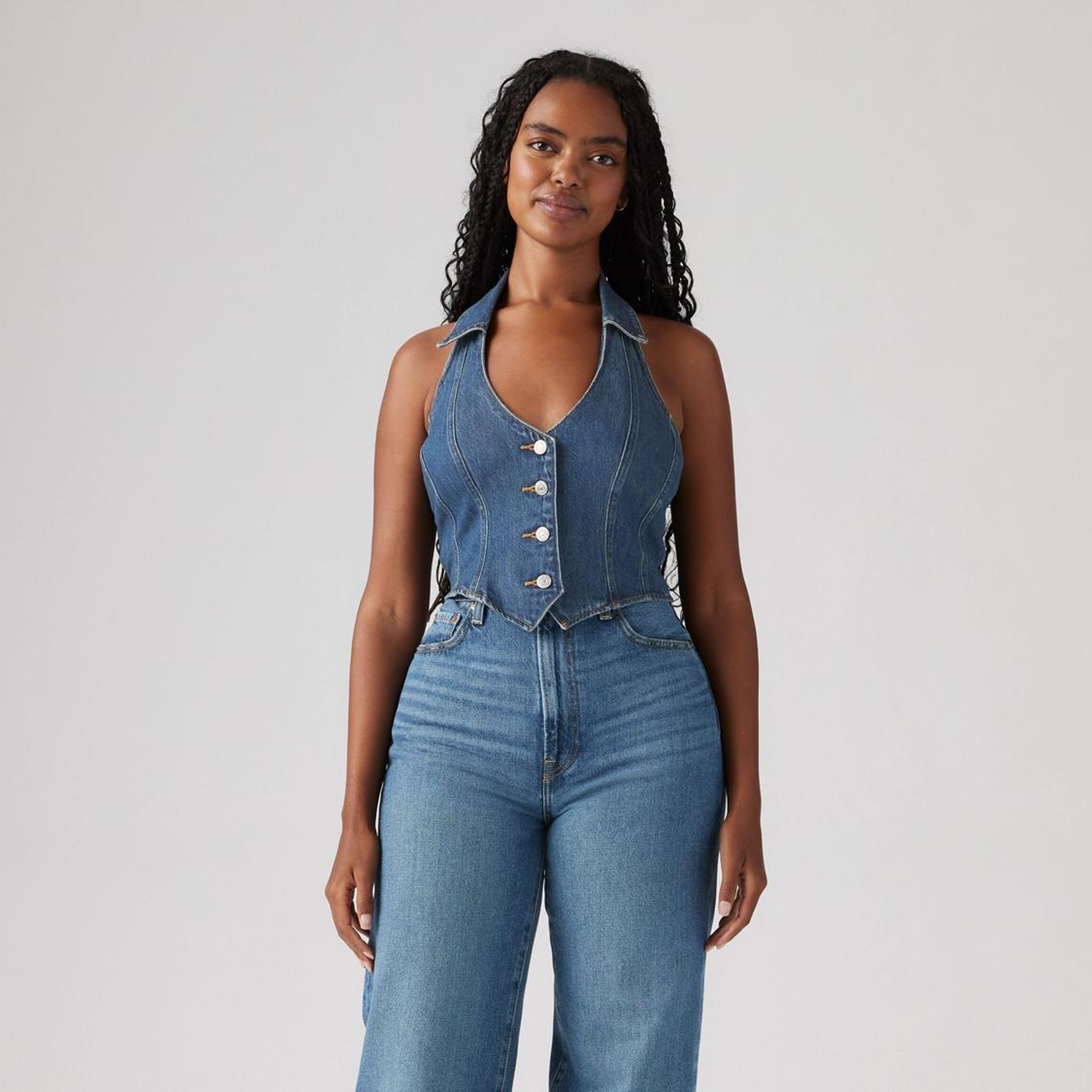 Bria Denim Korse