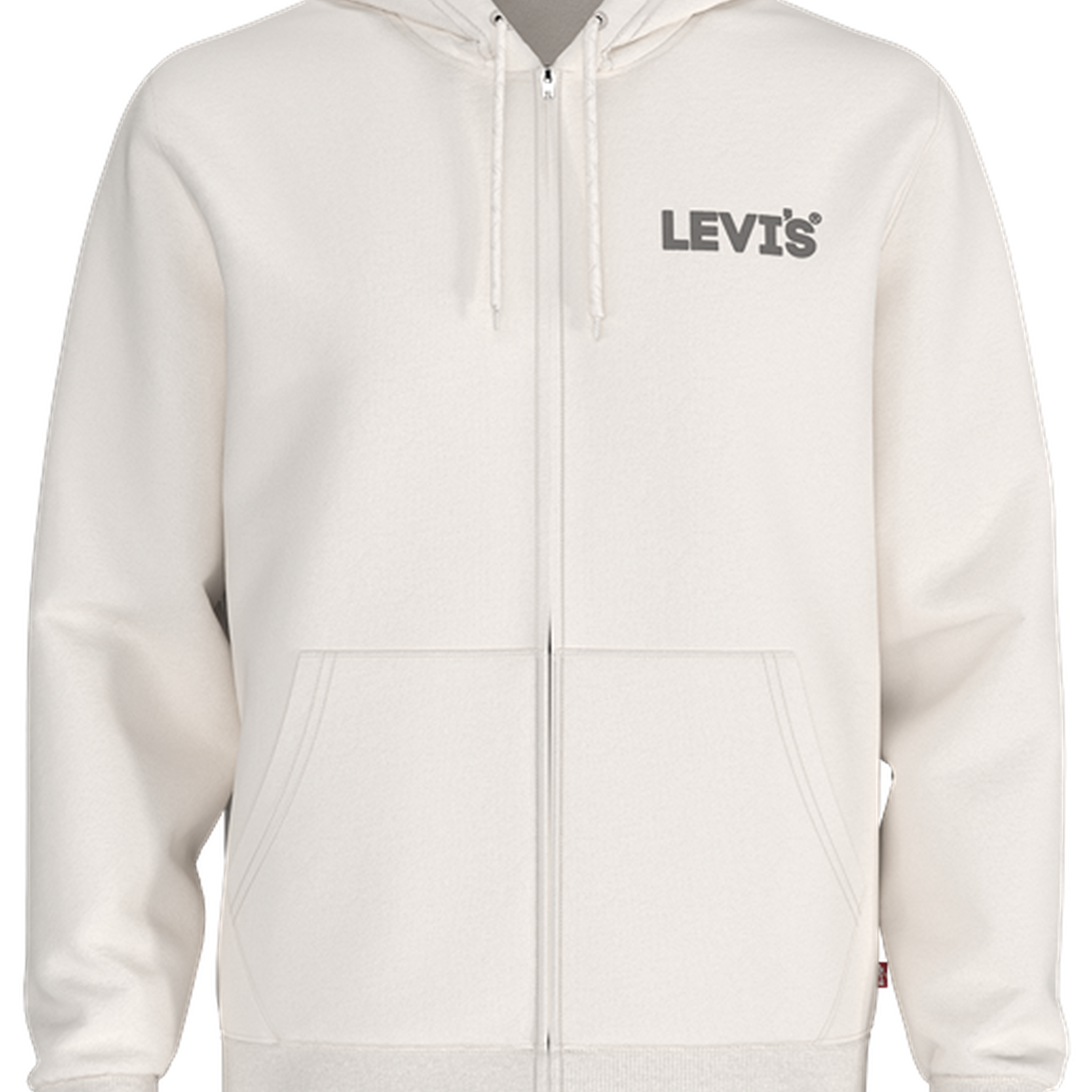 Relaxed Graphic Zip Up Sweatshirt