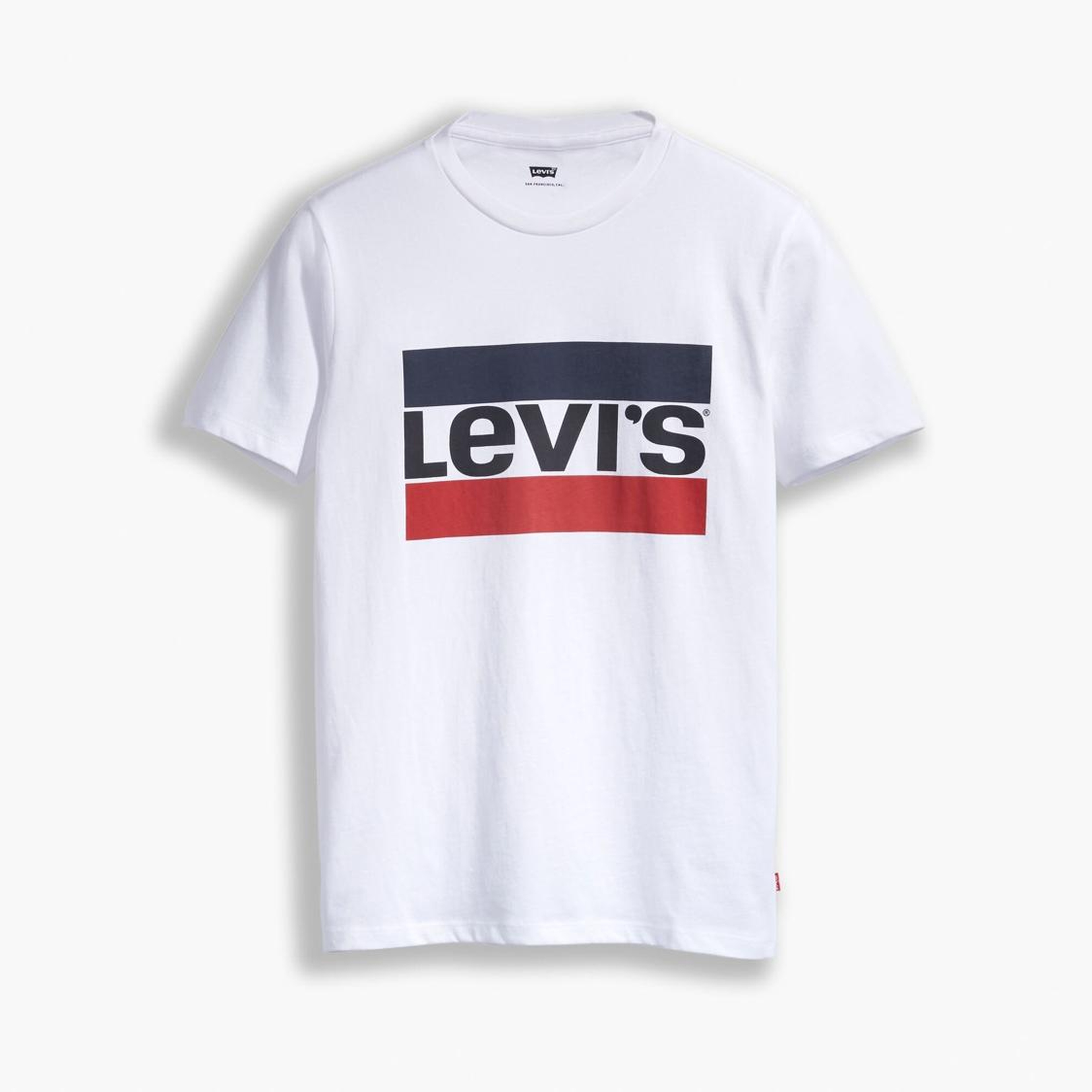 Sportswear Baskılı Beyaz Tişört