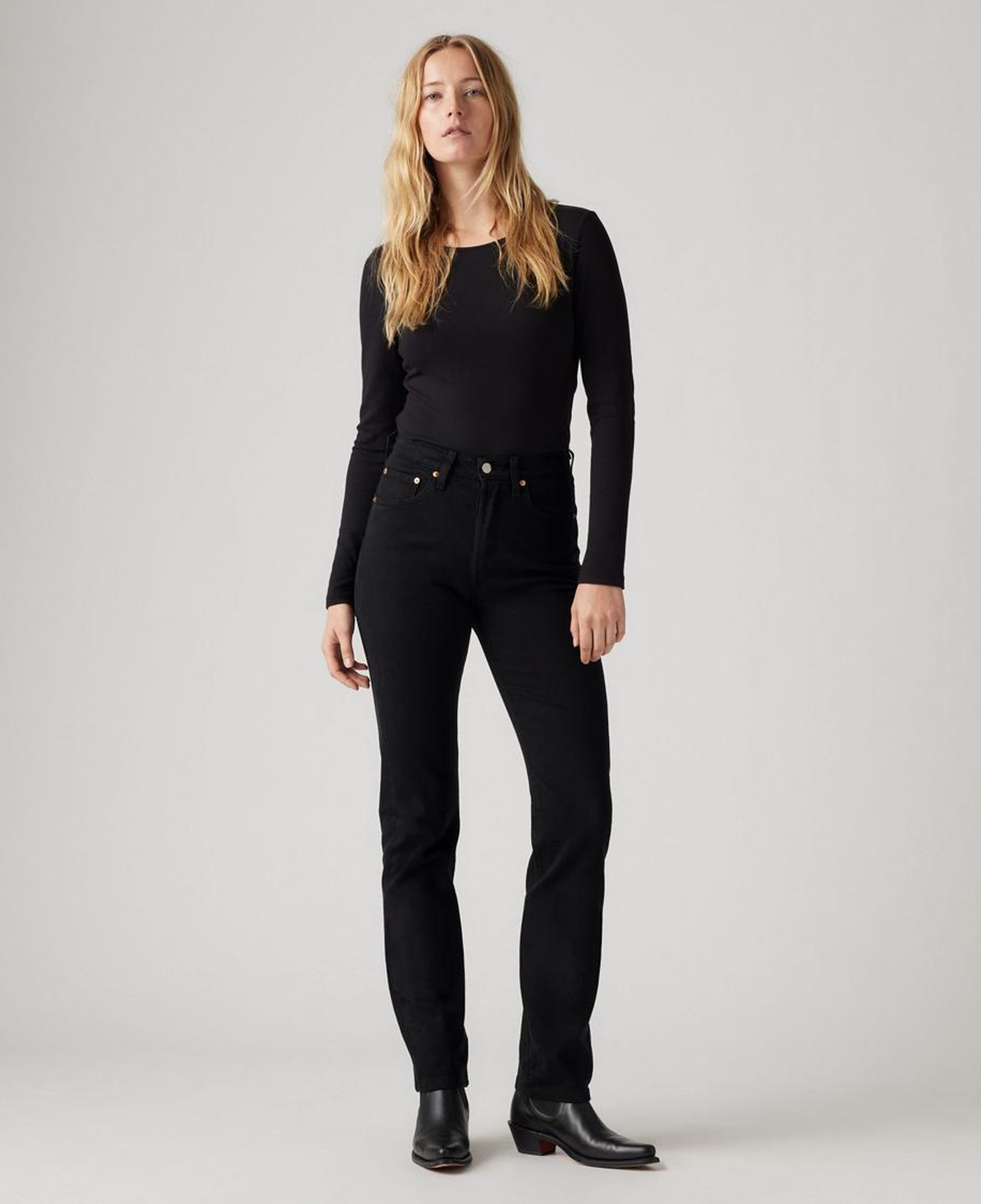 501® Original Kadın Jean Pantolon - Black Sprout T2