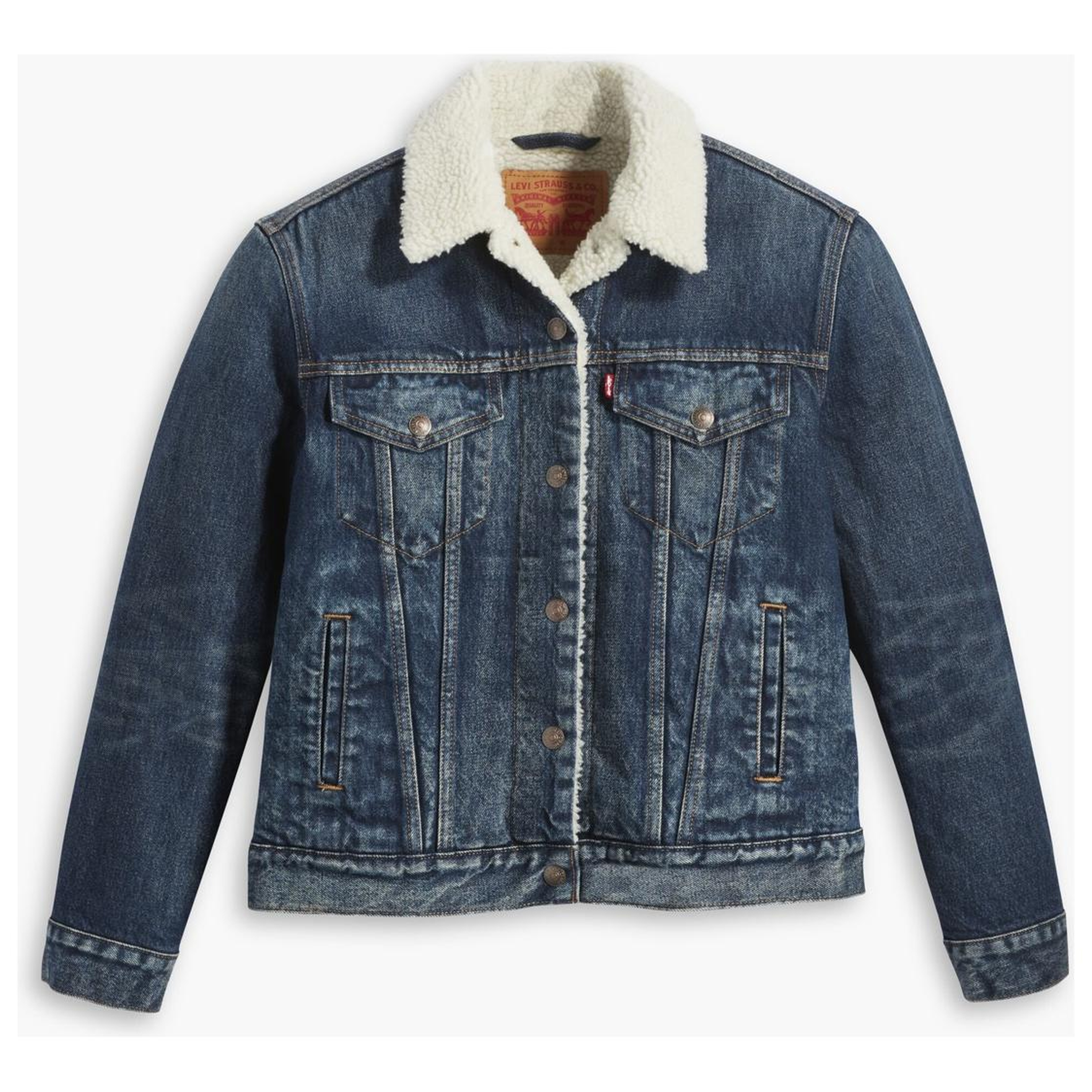 Original Sherpa Trucker Jean Ceket