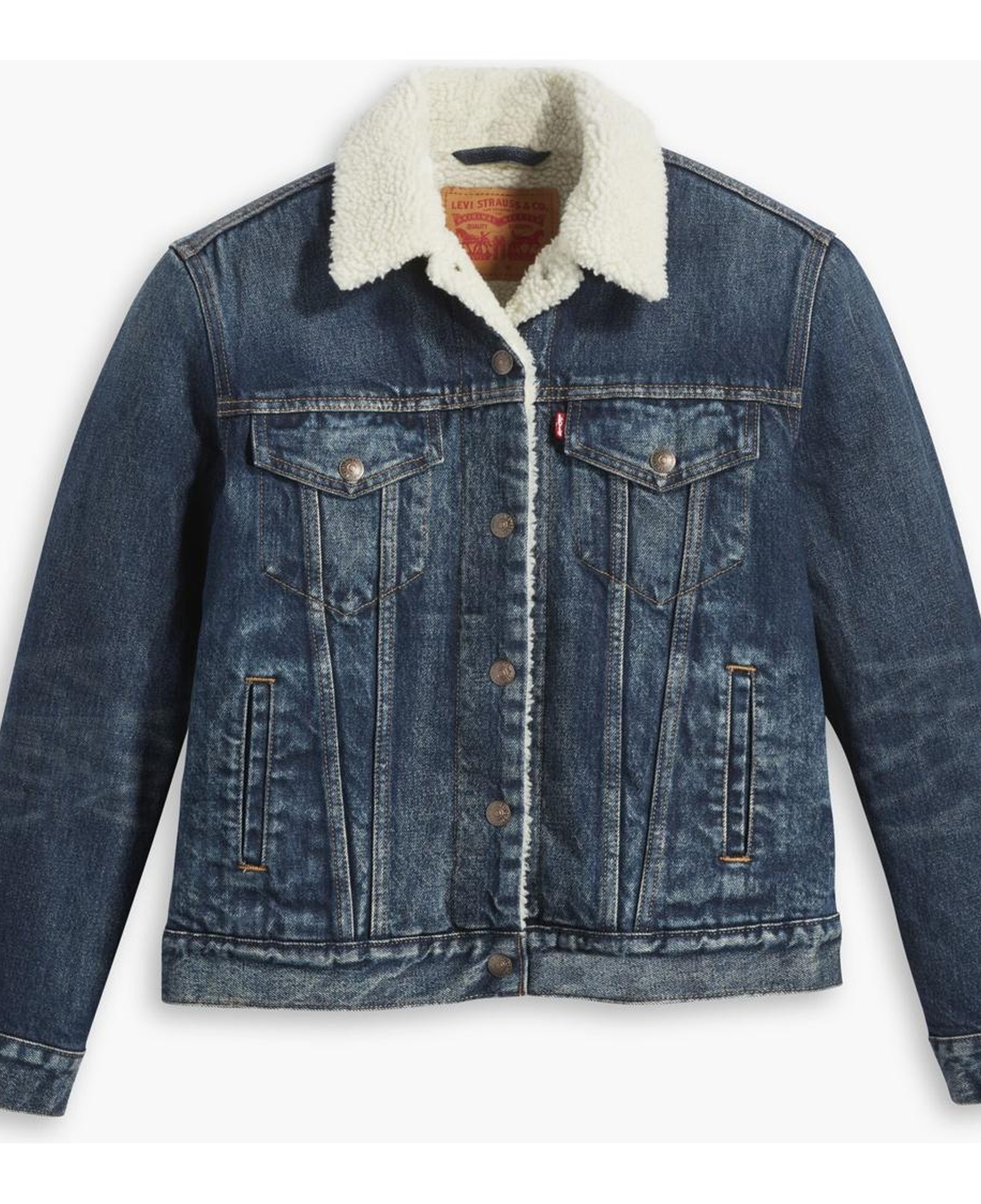 Original Sherpa Trucker Jean Ceket
