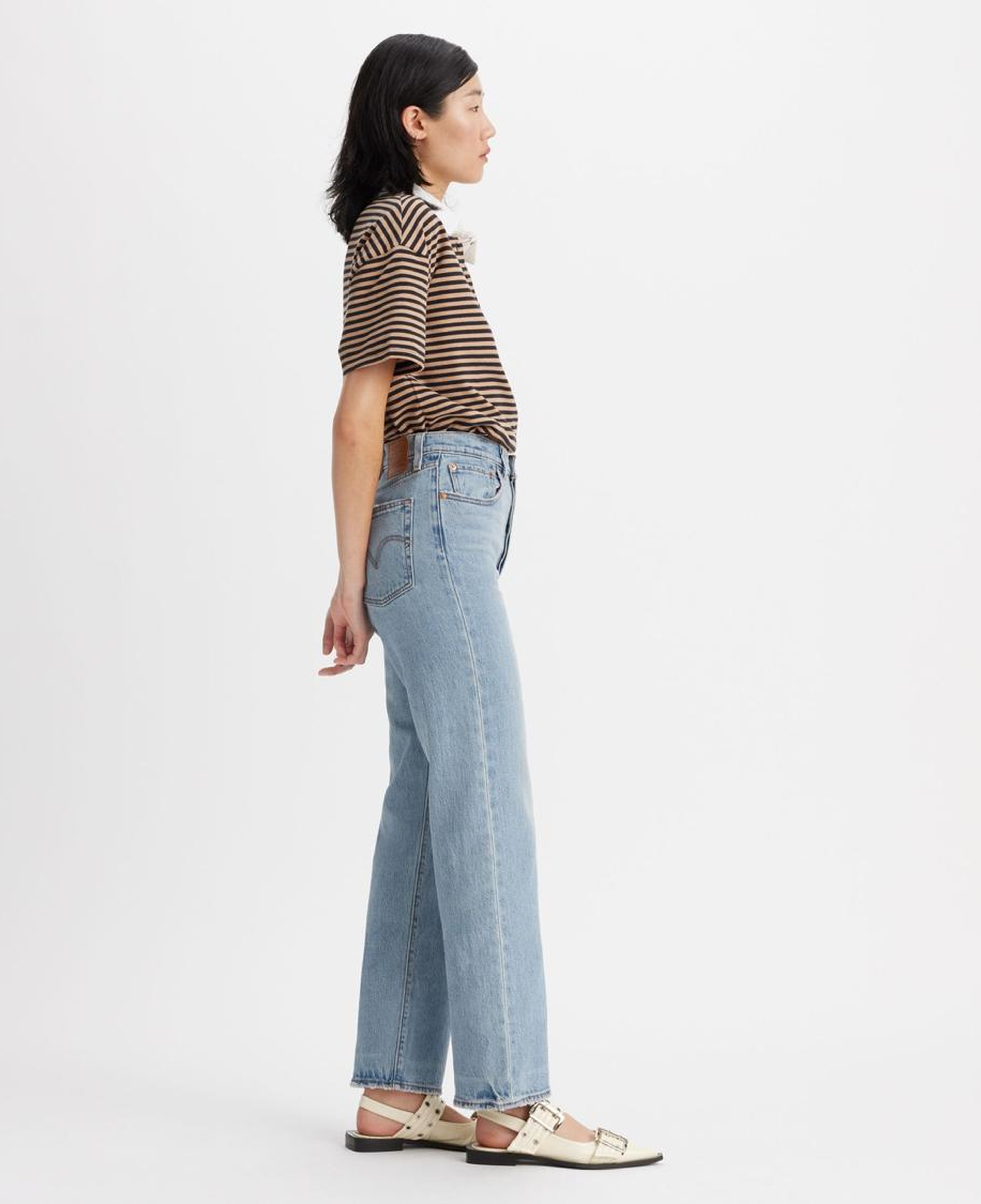Ribcage Straight Ankle Kadın Jean Pantolon - Lets Share