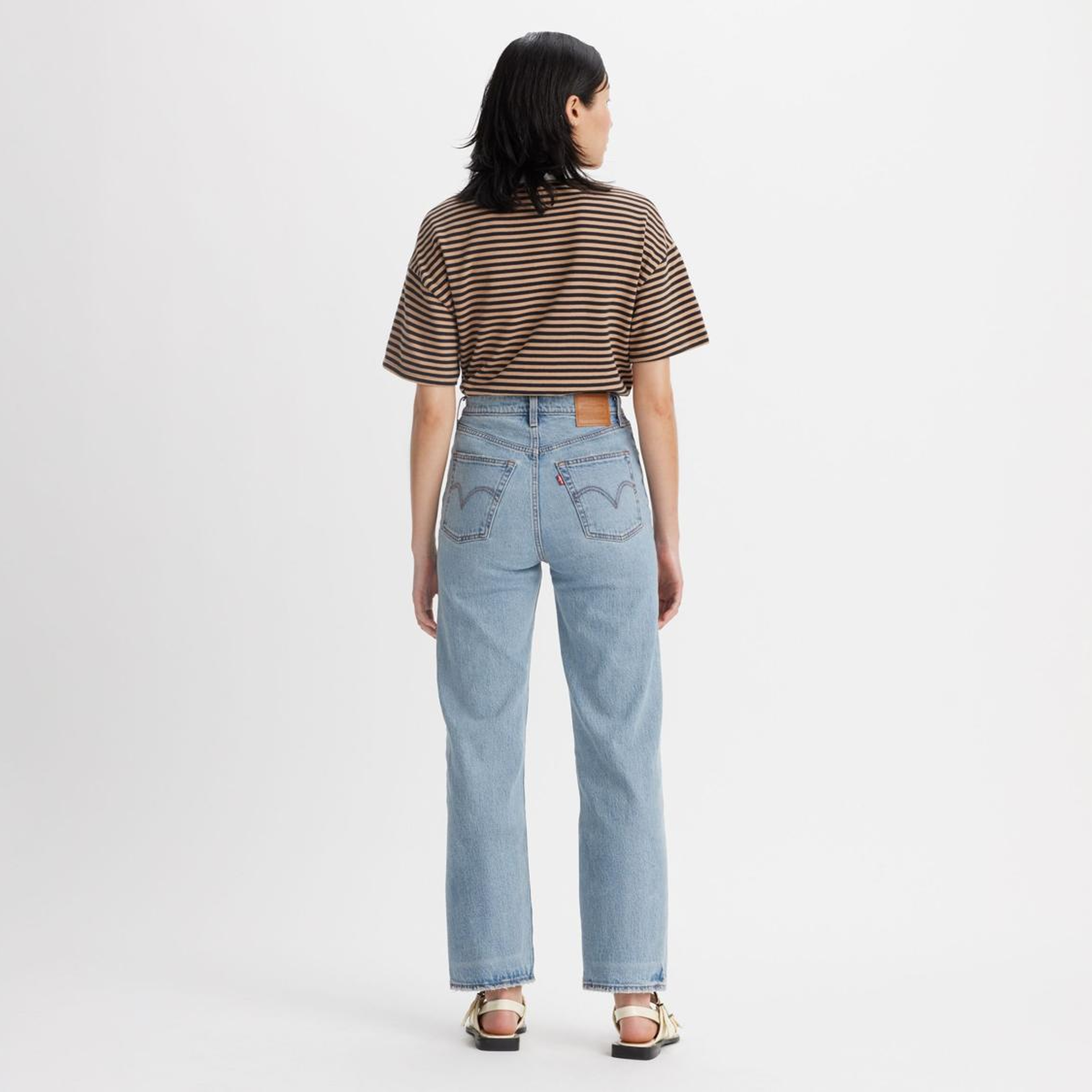 Ribcage Straight Ankle Kadın Jean Pantolon - Lets Share