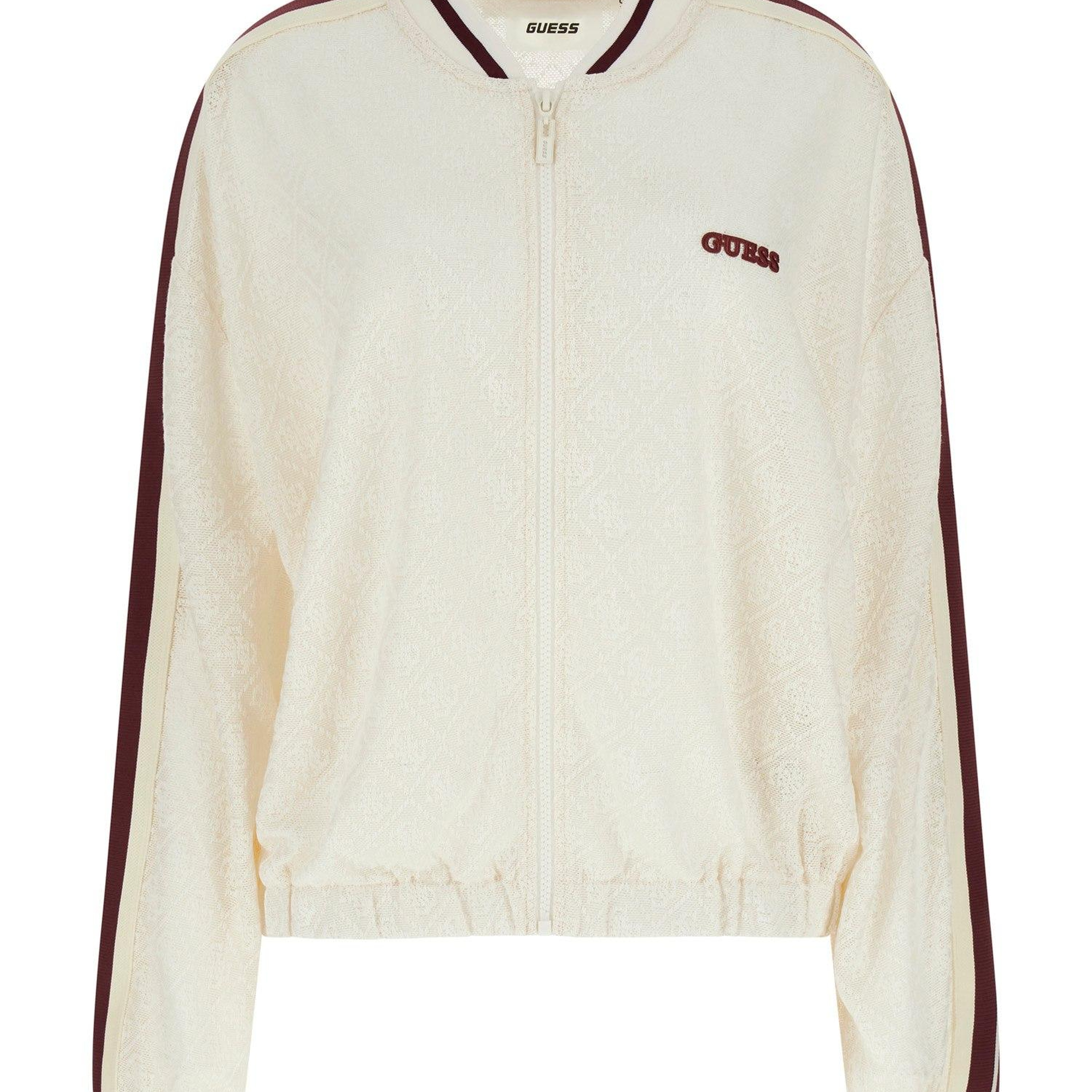Jacquard Kadın Aktif Bomber Ceket
