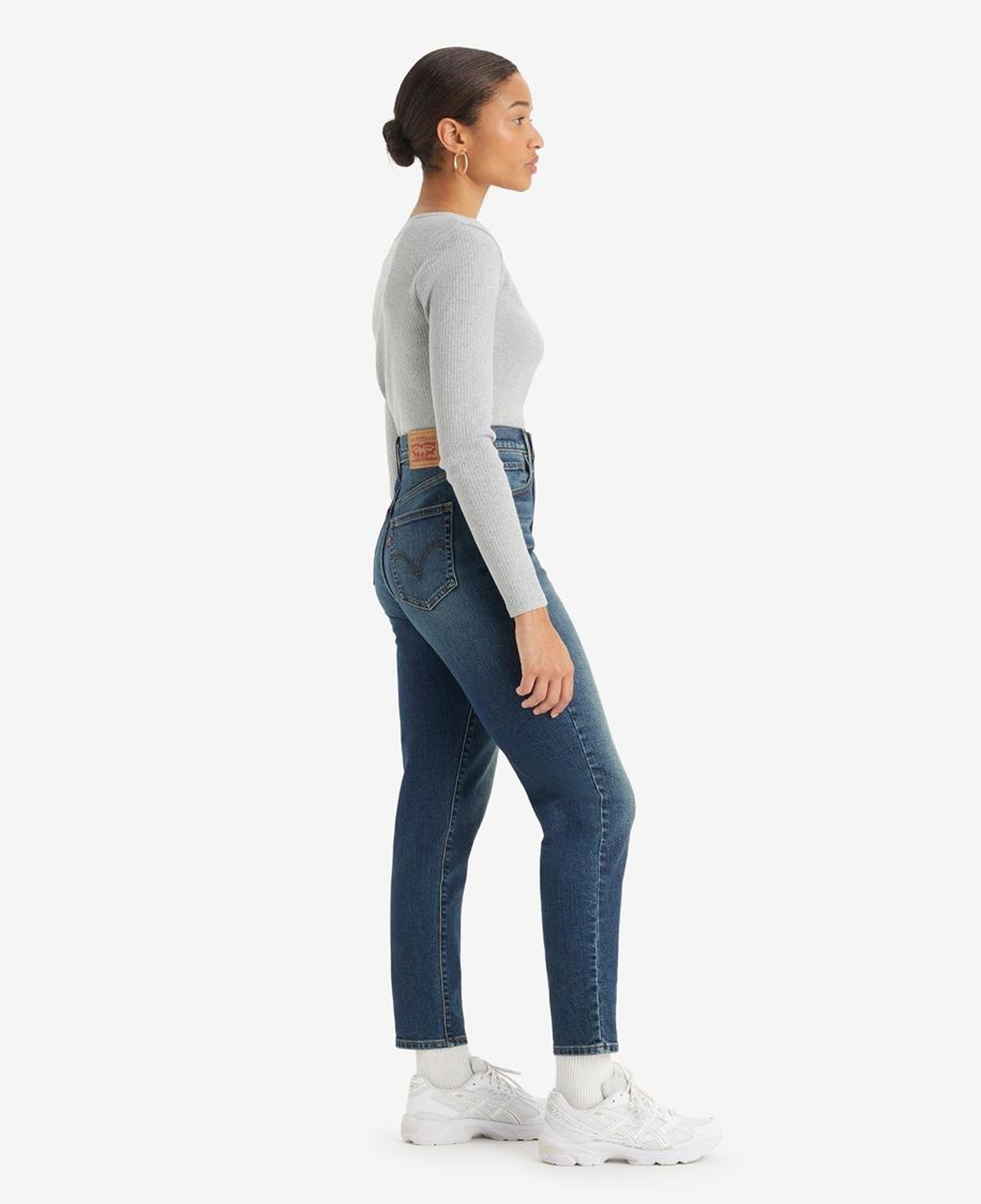 High Waist Mom Kadın Jean Pantolon - Moving Target