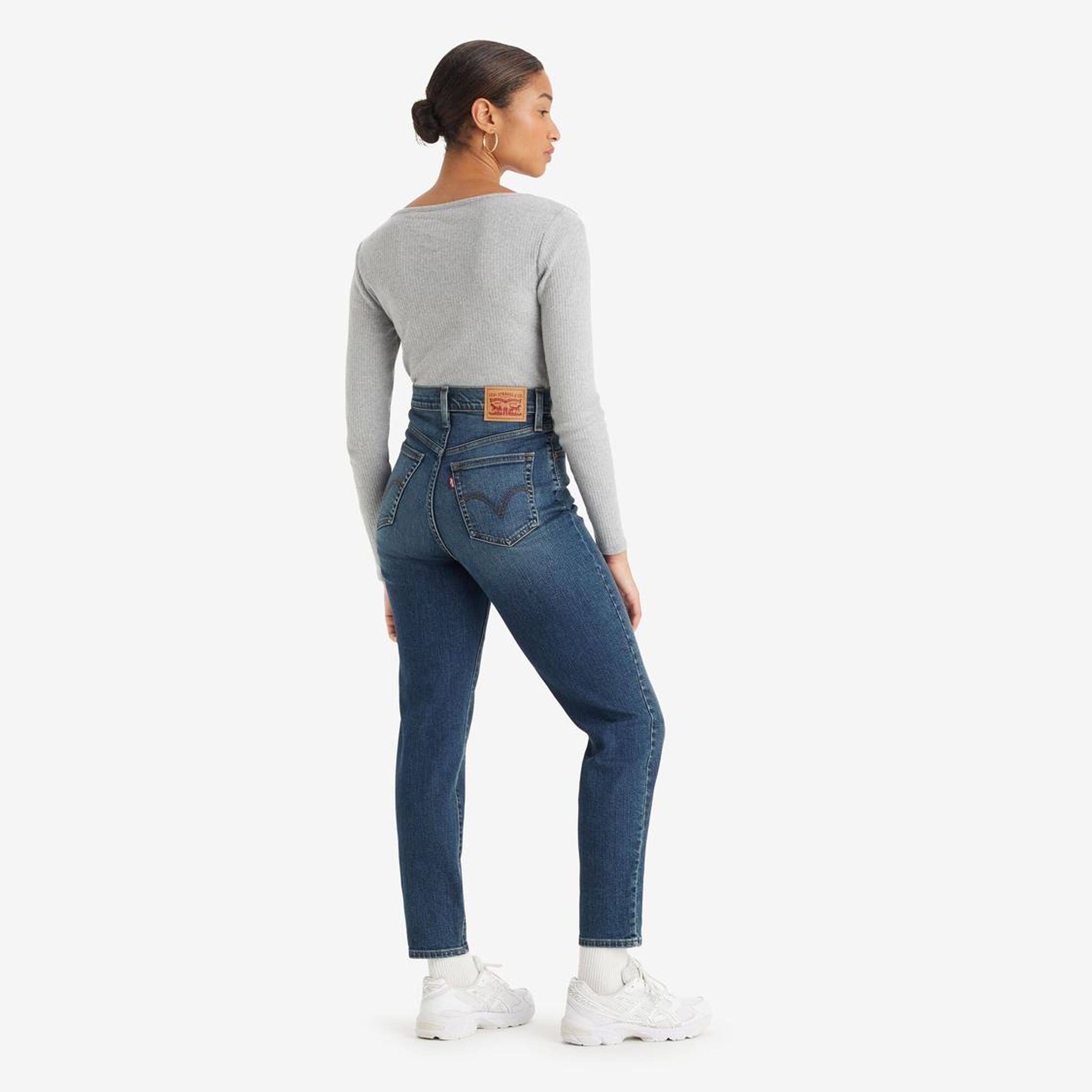 High Waist Mom Kadın Jean Pantolon - Moving Target