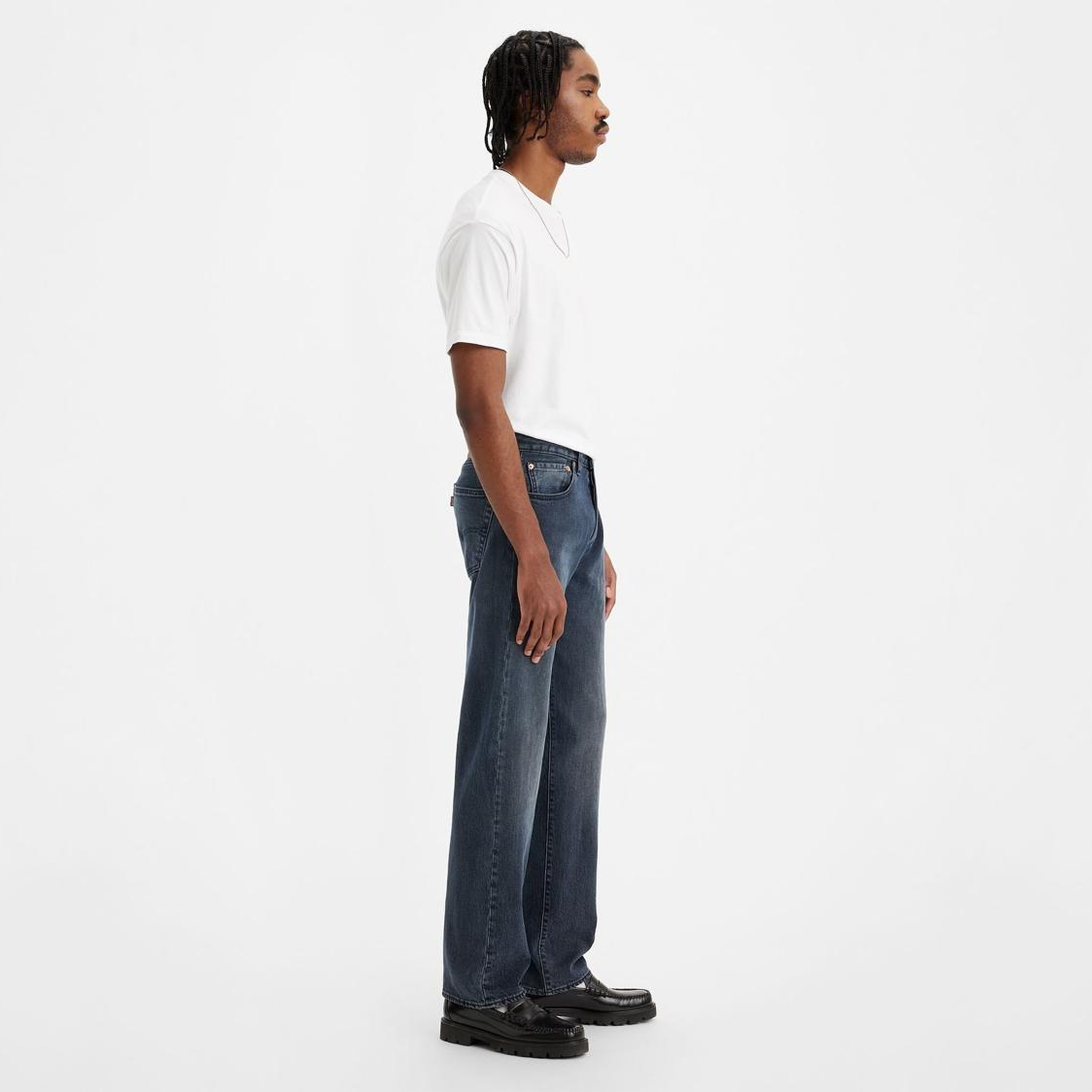 501® Levi's® Original Erkek Jean Pantolon - Blue Black Stretch
