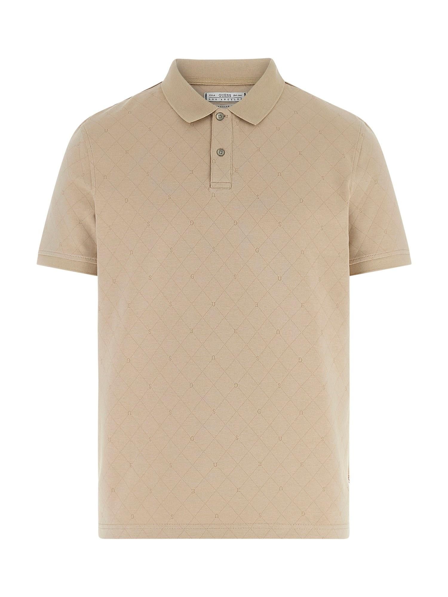 Jacquard Erkek Regular Fit Polo T-Shirt