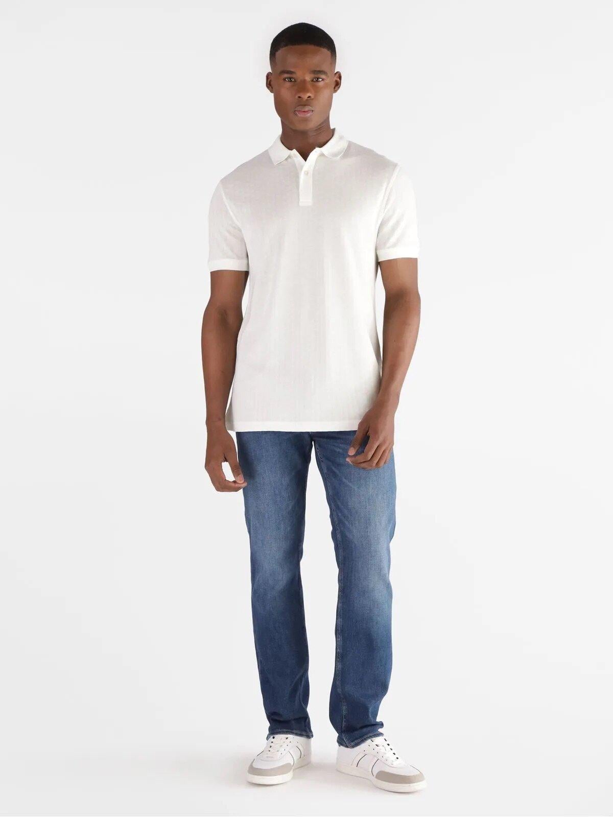 Jacquard Erkek Regular Fit Polo T-Shirt