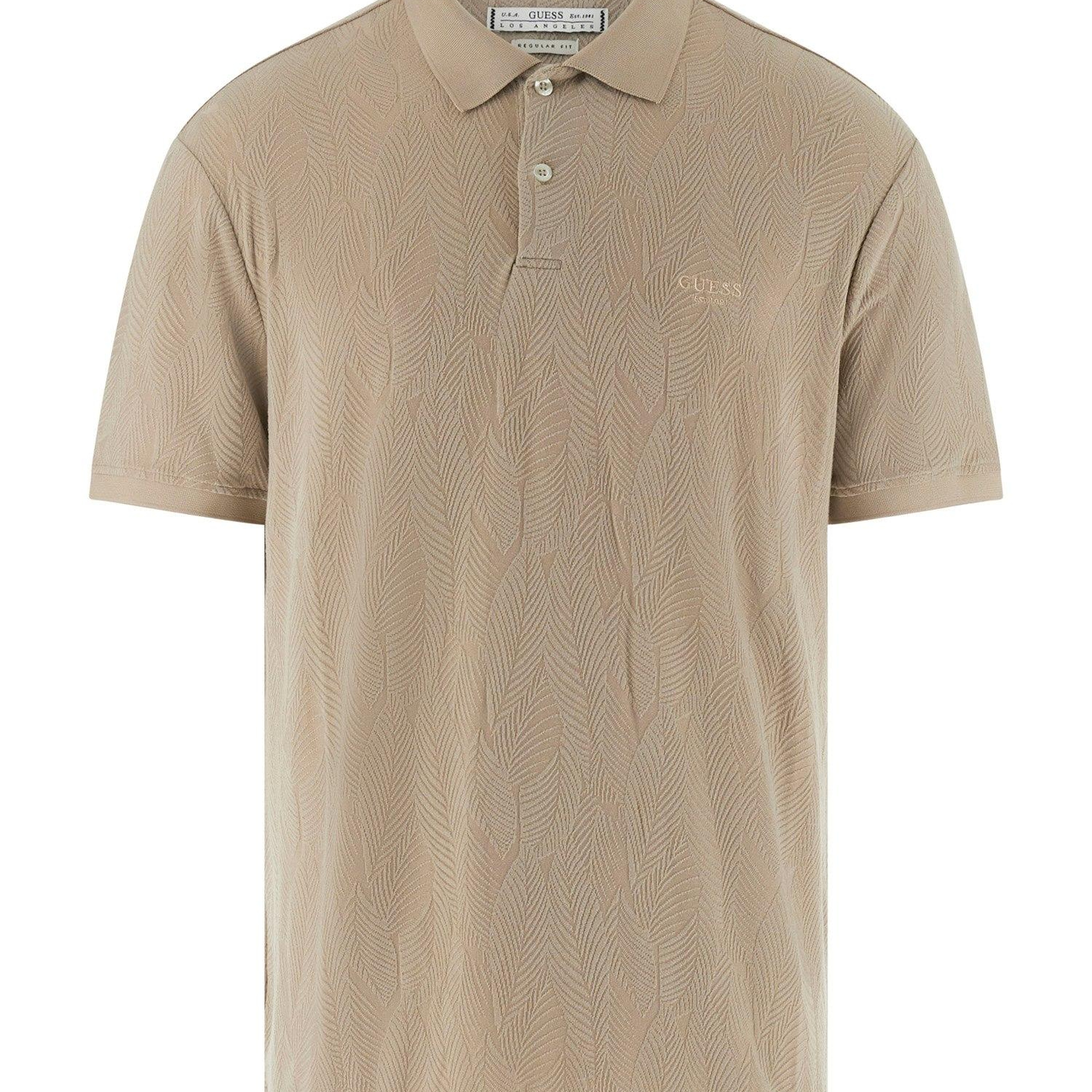 Jacquard Erkek Regular Fit Polo T-Shirt